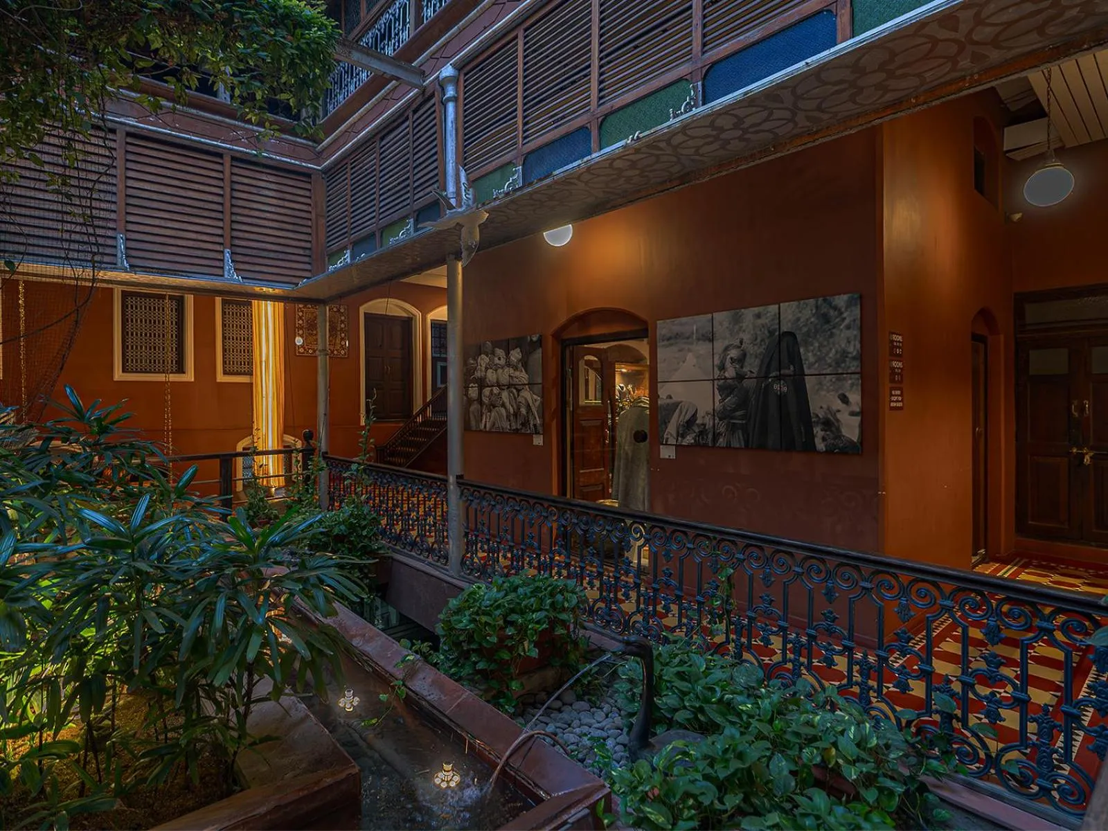 Garden view in The House of MG-A Heritage Hotel, Ahmedabad