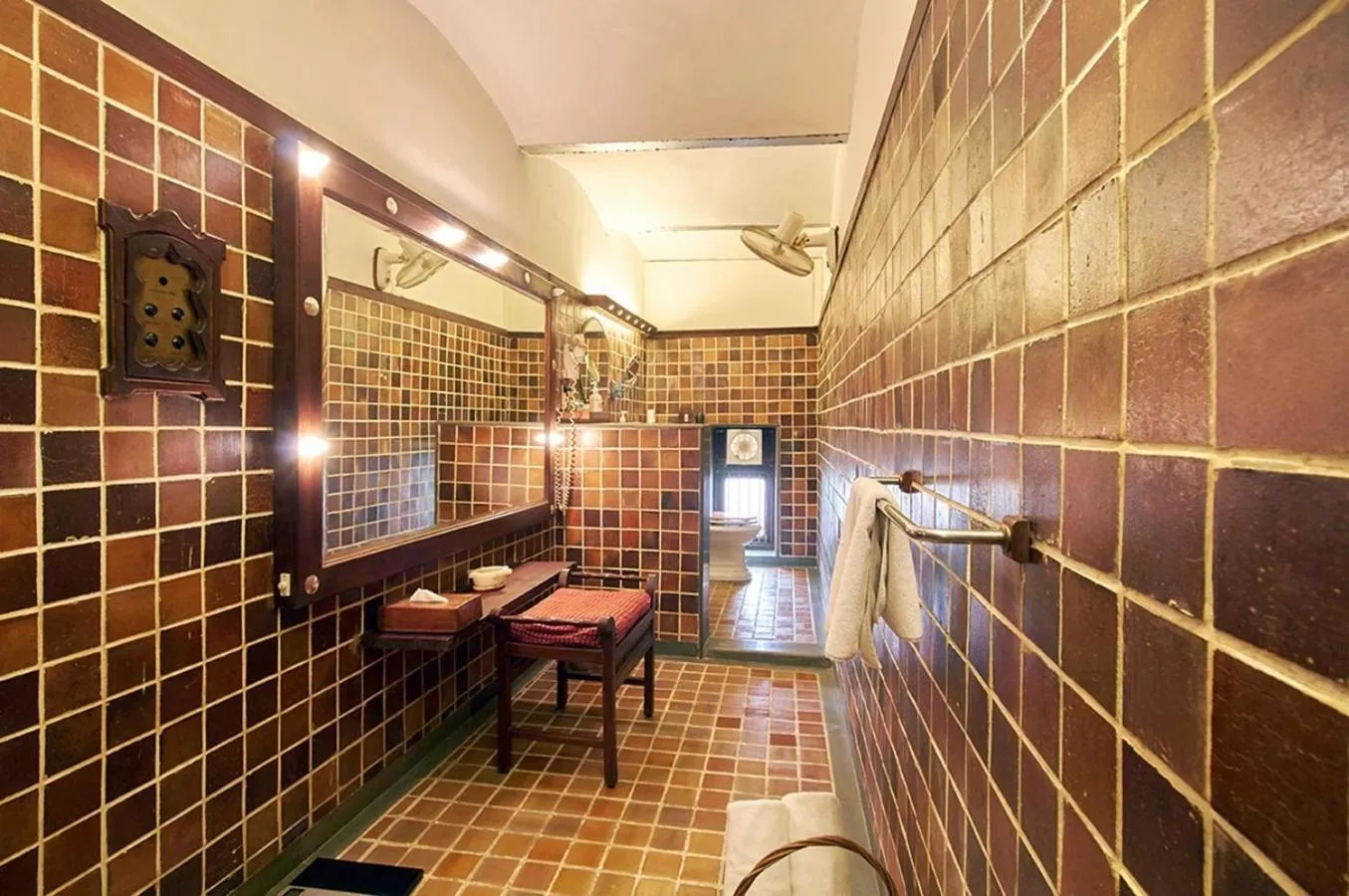 Bathroom in The House of MG-A Heritage Hotel, Ahmedabad