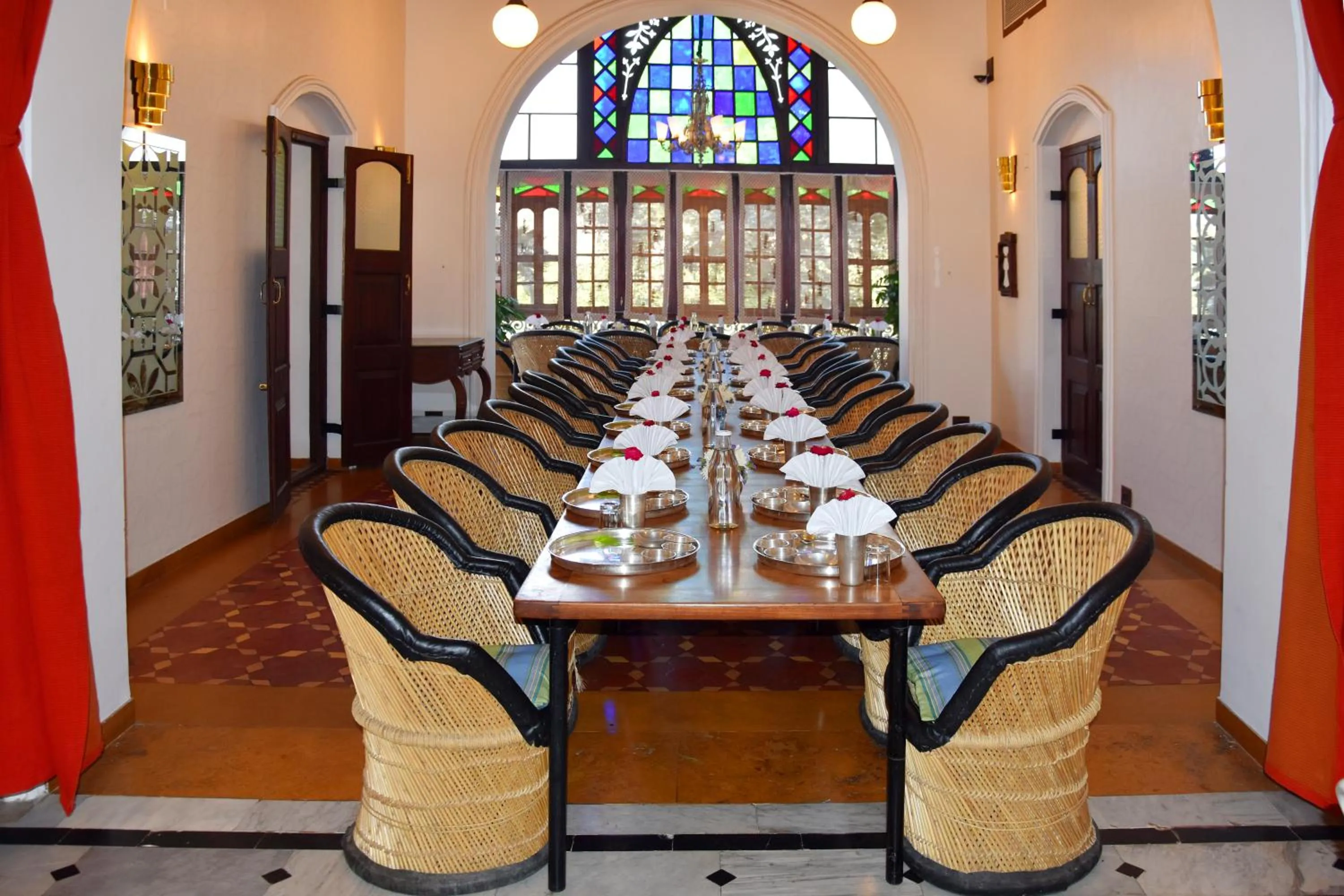 Restaurant/places to eat in The House of MG-A Heritage Hotel, Ahmedabad