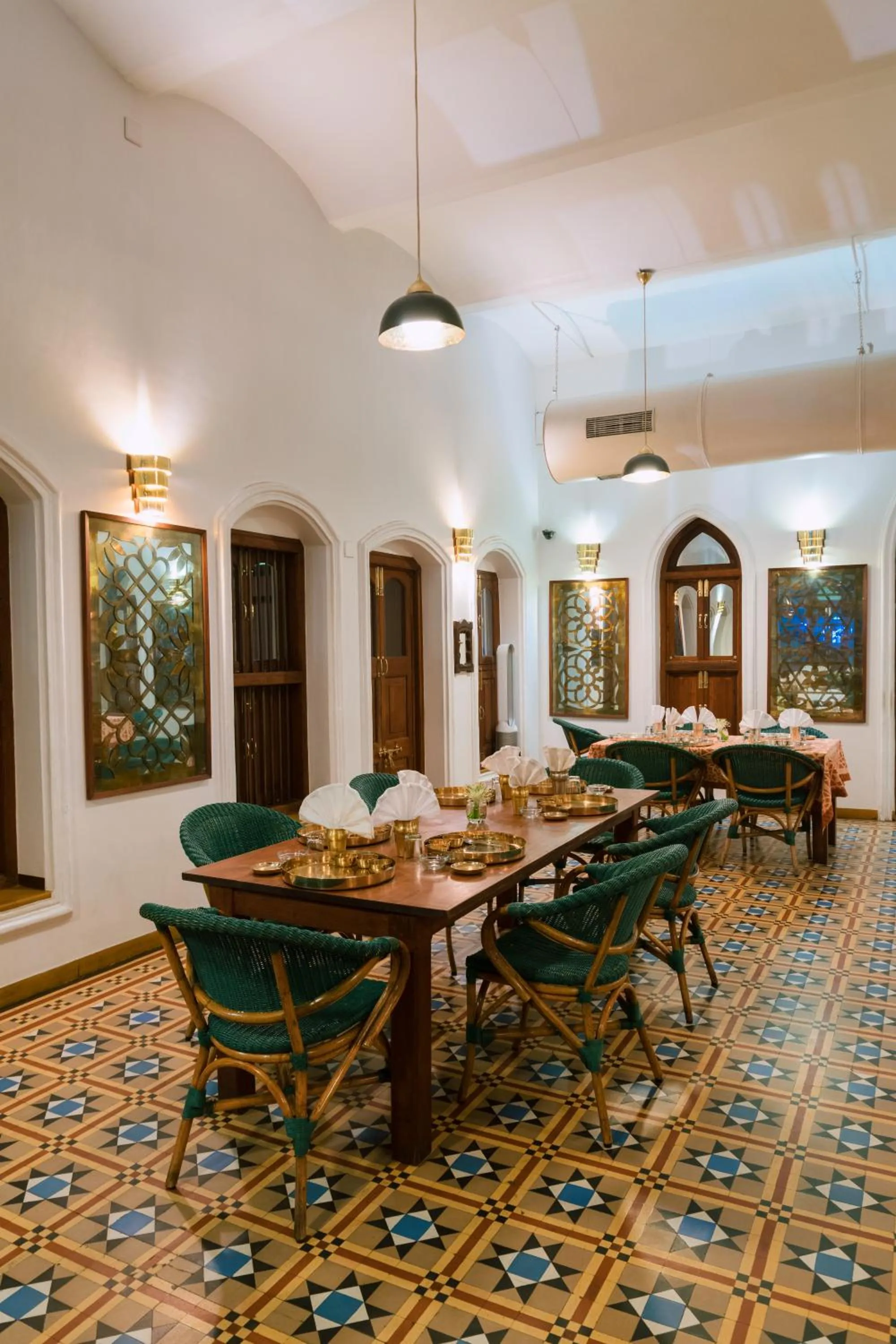 Restaurant/places to eat in The House of MG-A Heritage Hotel, Ahmedabad