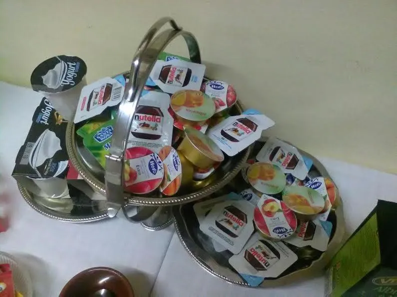 Food close-up in Hotel Le Vigne