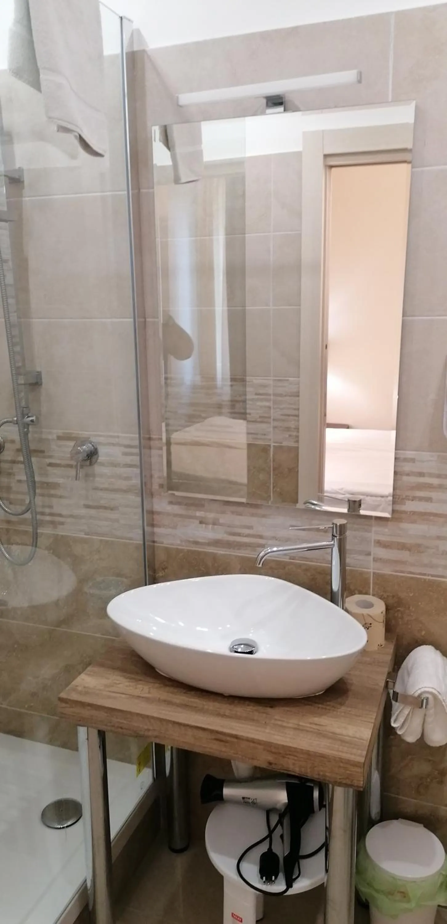 Bathroom in Hotel Boccascena