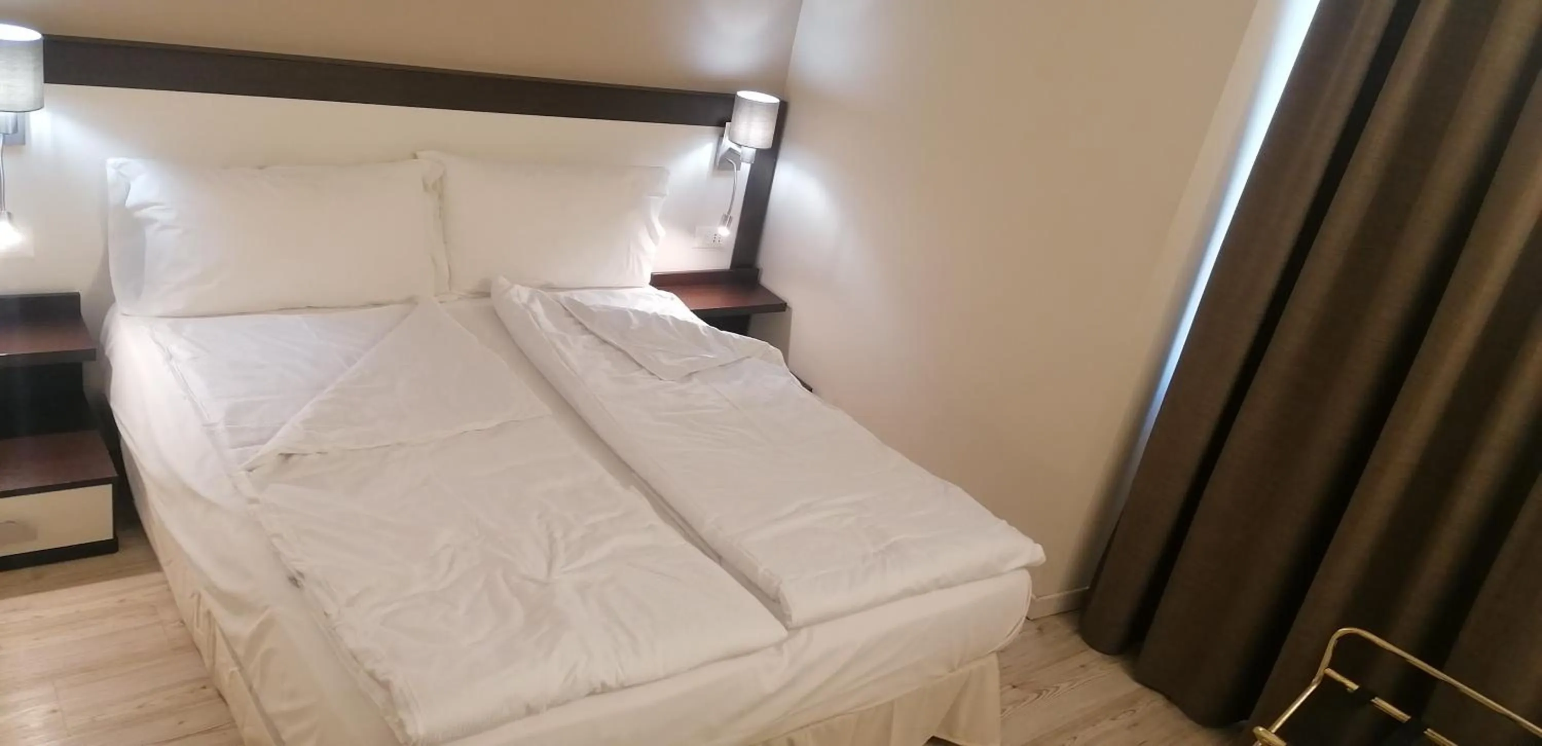 Bed in Hotel Boccascena