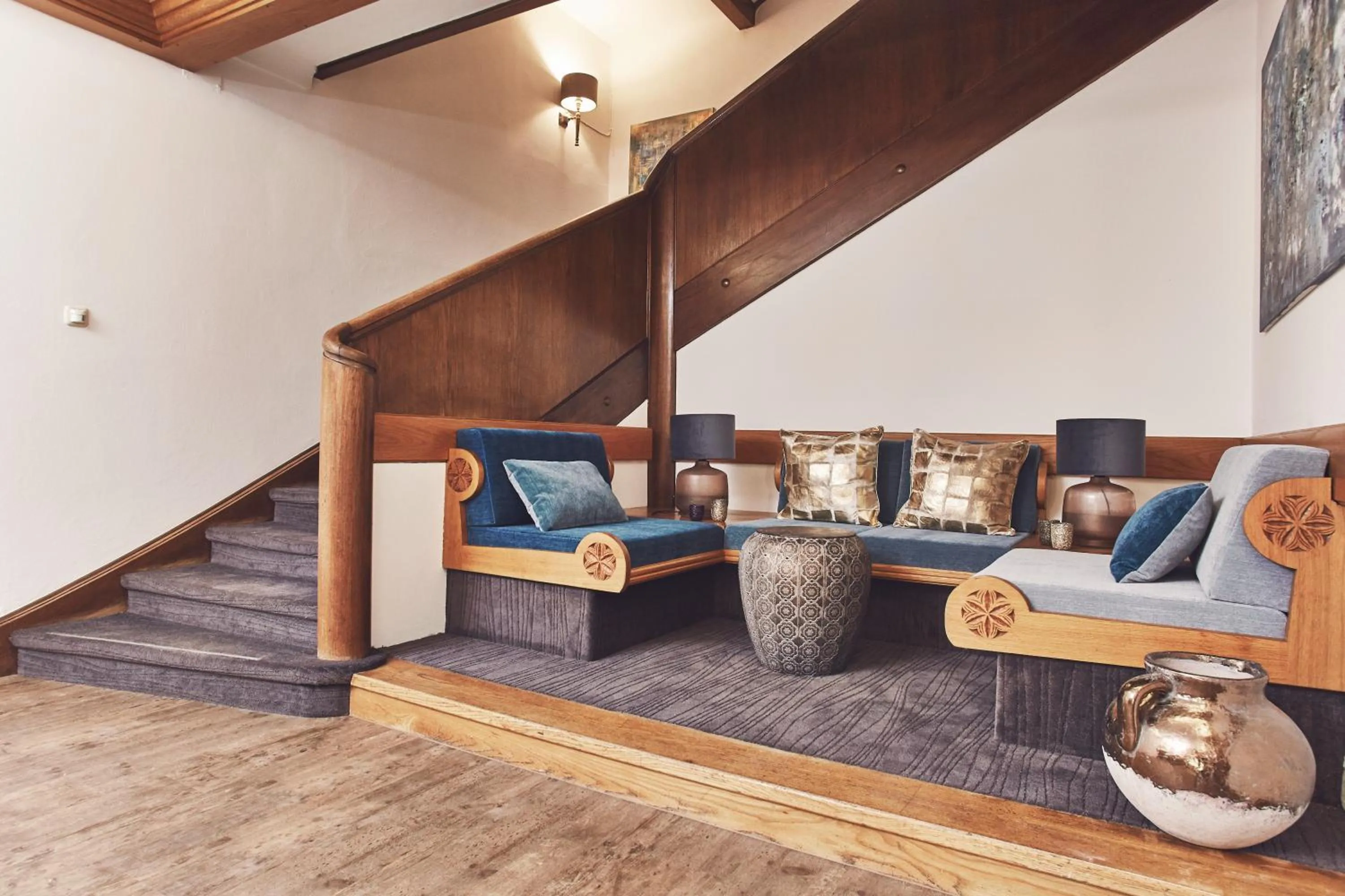 Lobby or reception in Boutique-Gasthof Ueberfuhr