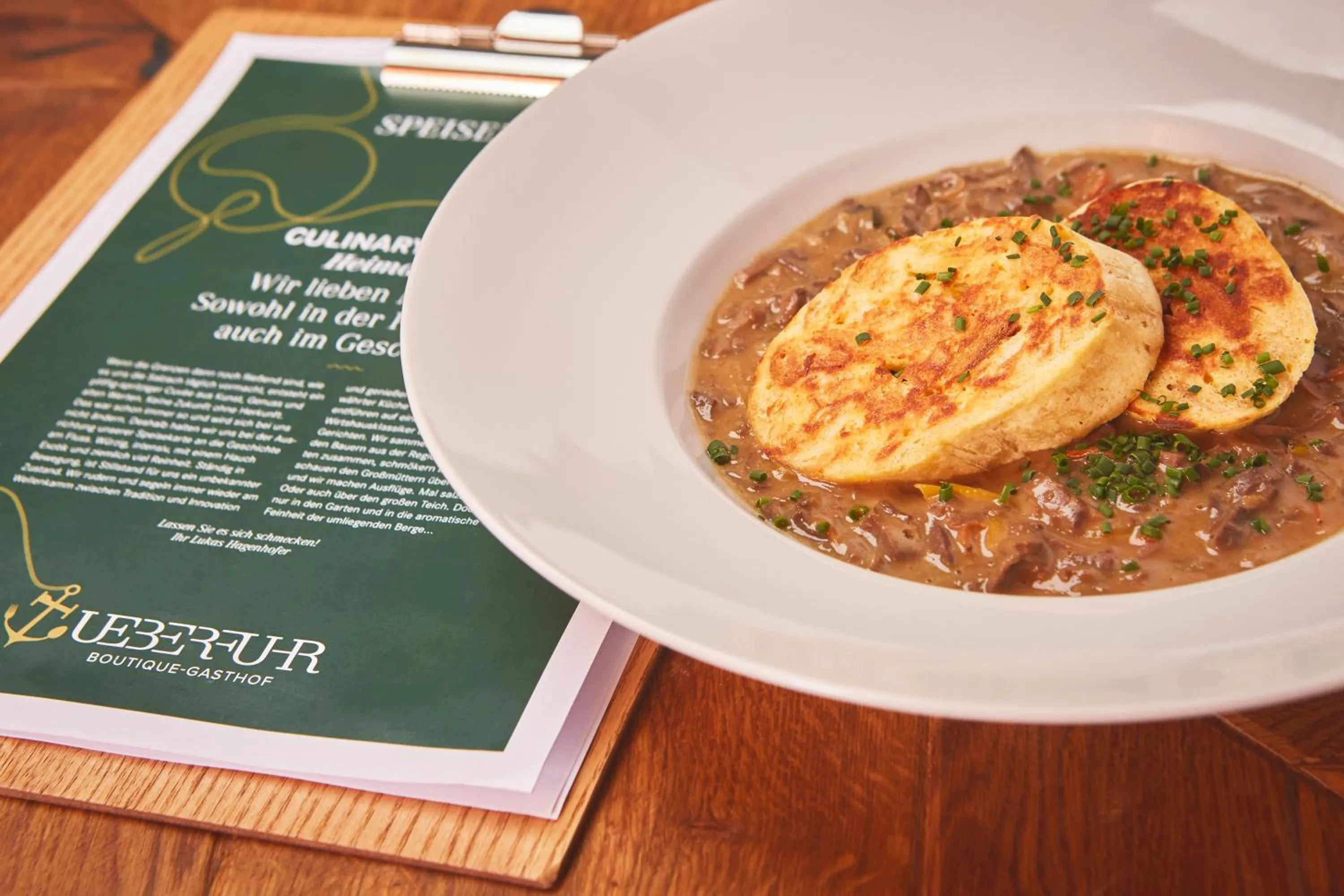 Food close-up in Boutique-Gasthof Ueberfuhr