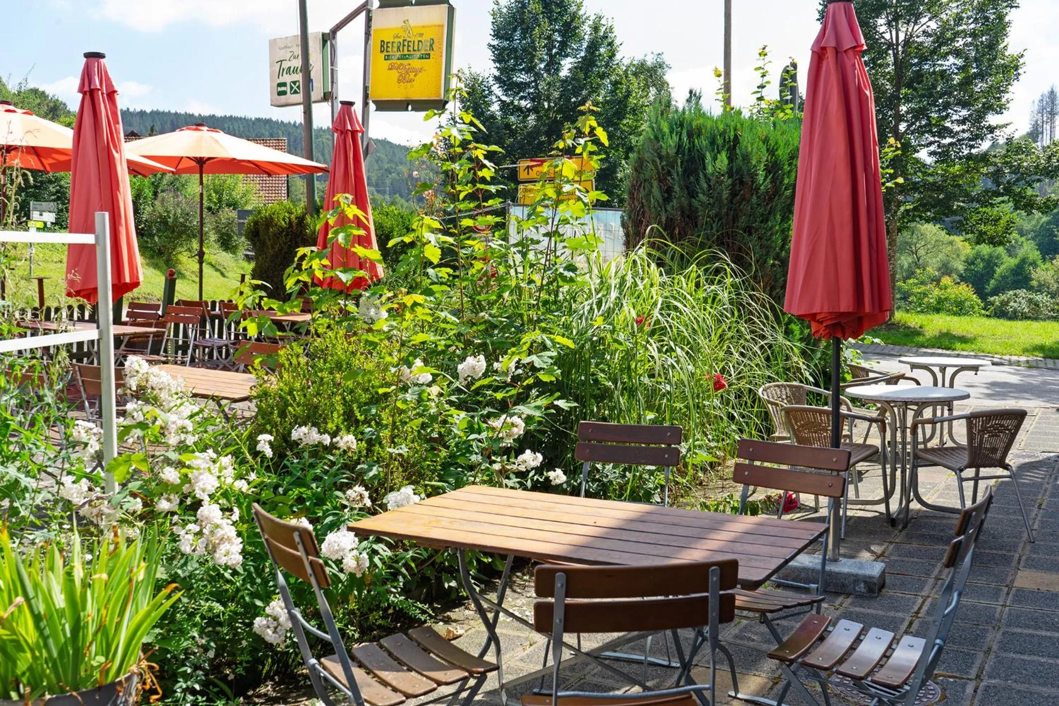 Balcony/Terrace in Gasthof Zur Traube