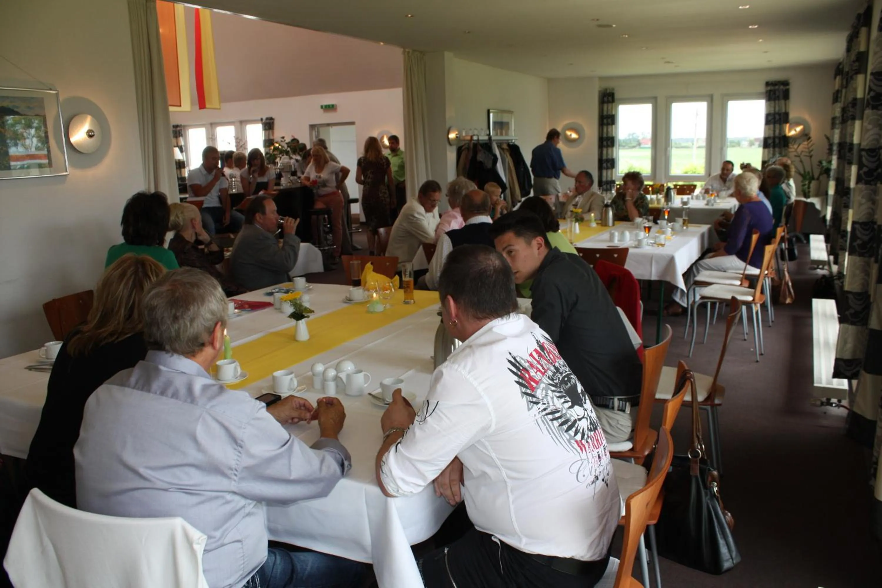 group of guests in AK 1 Hotel