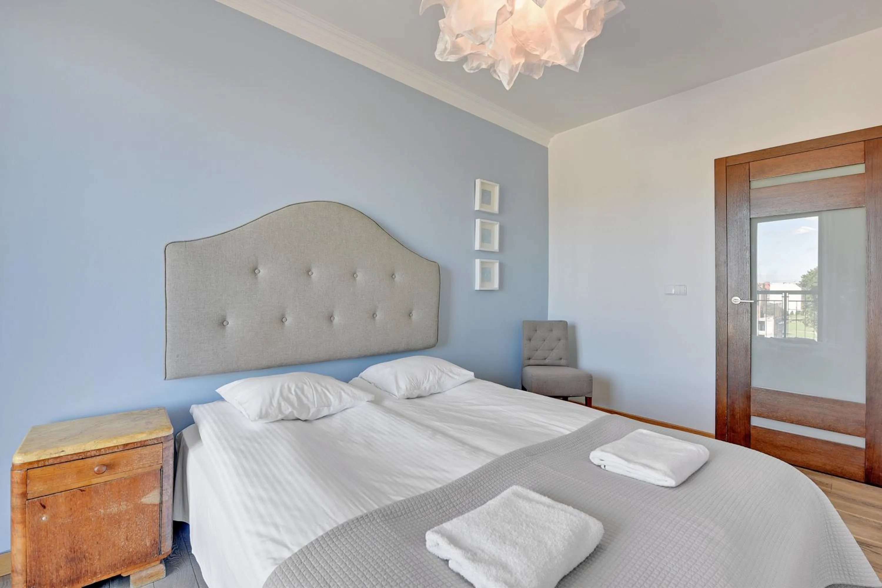 Bed in Szafarnia Apartments Old Town