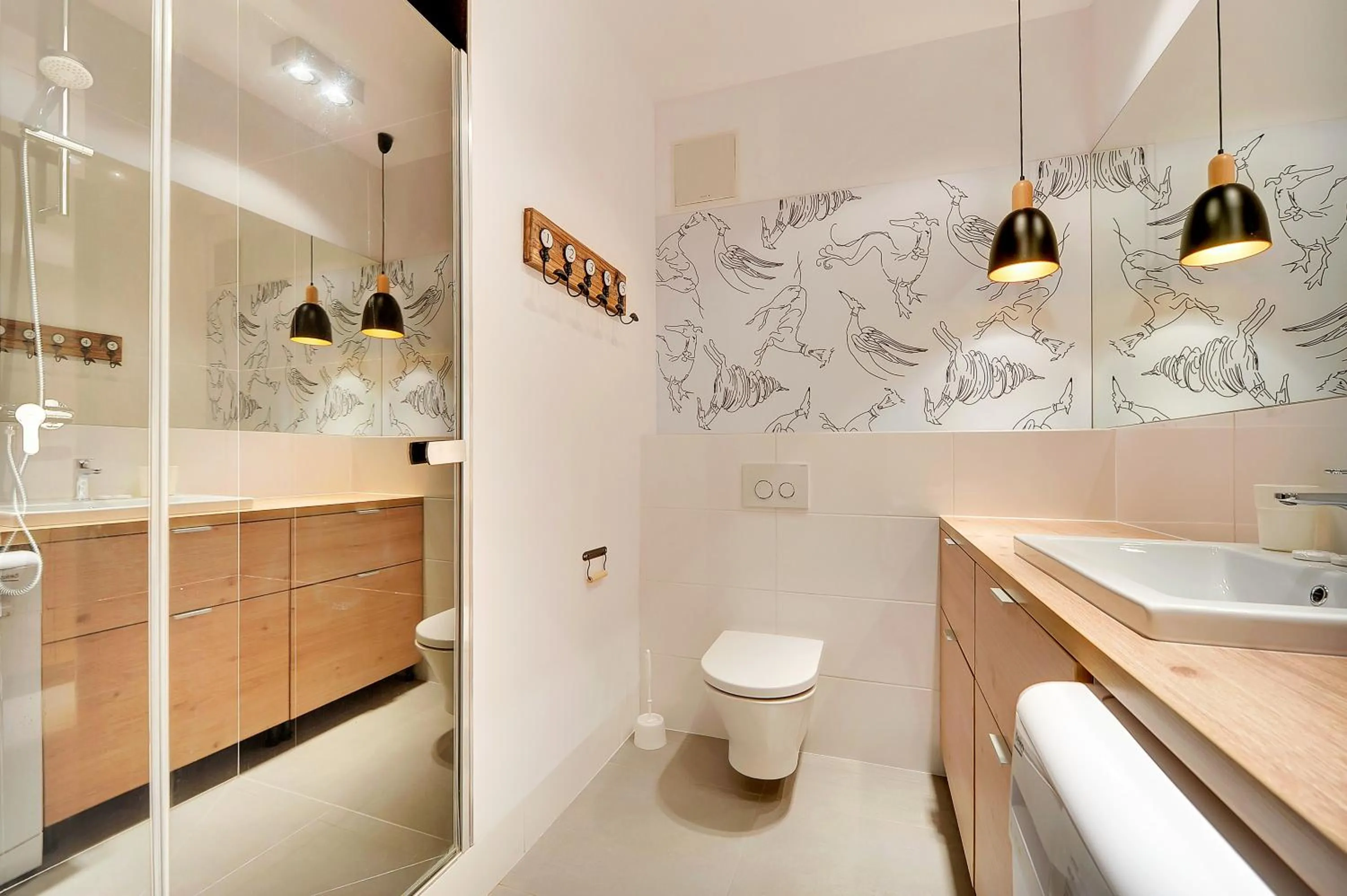 Bathroom in Szafarnia Apartments Old Town