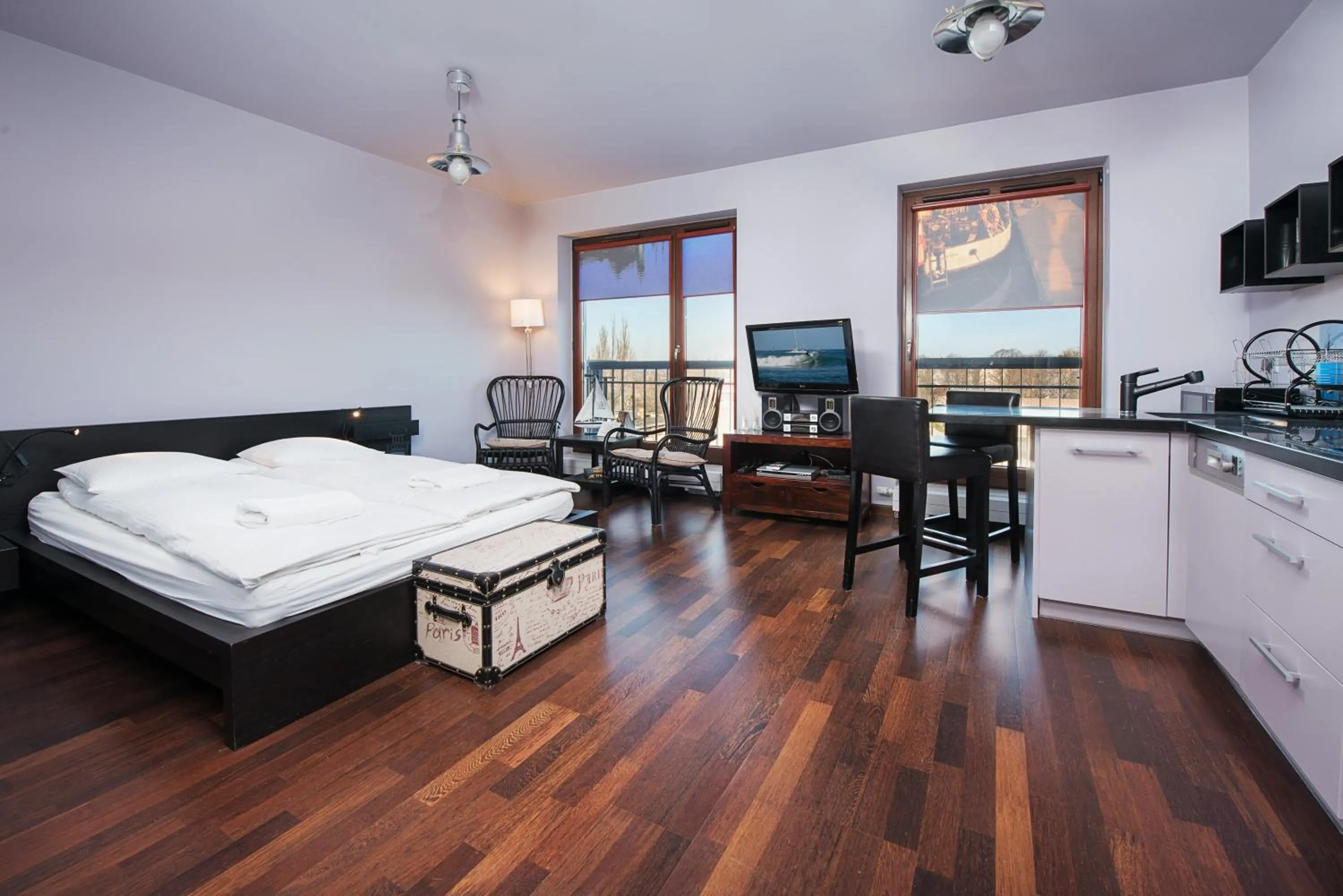 Photo of the whole room, Bed in Szafarnia Apartments Old Town