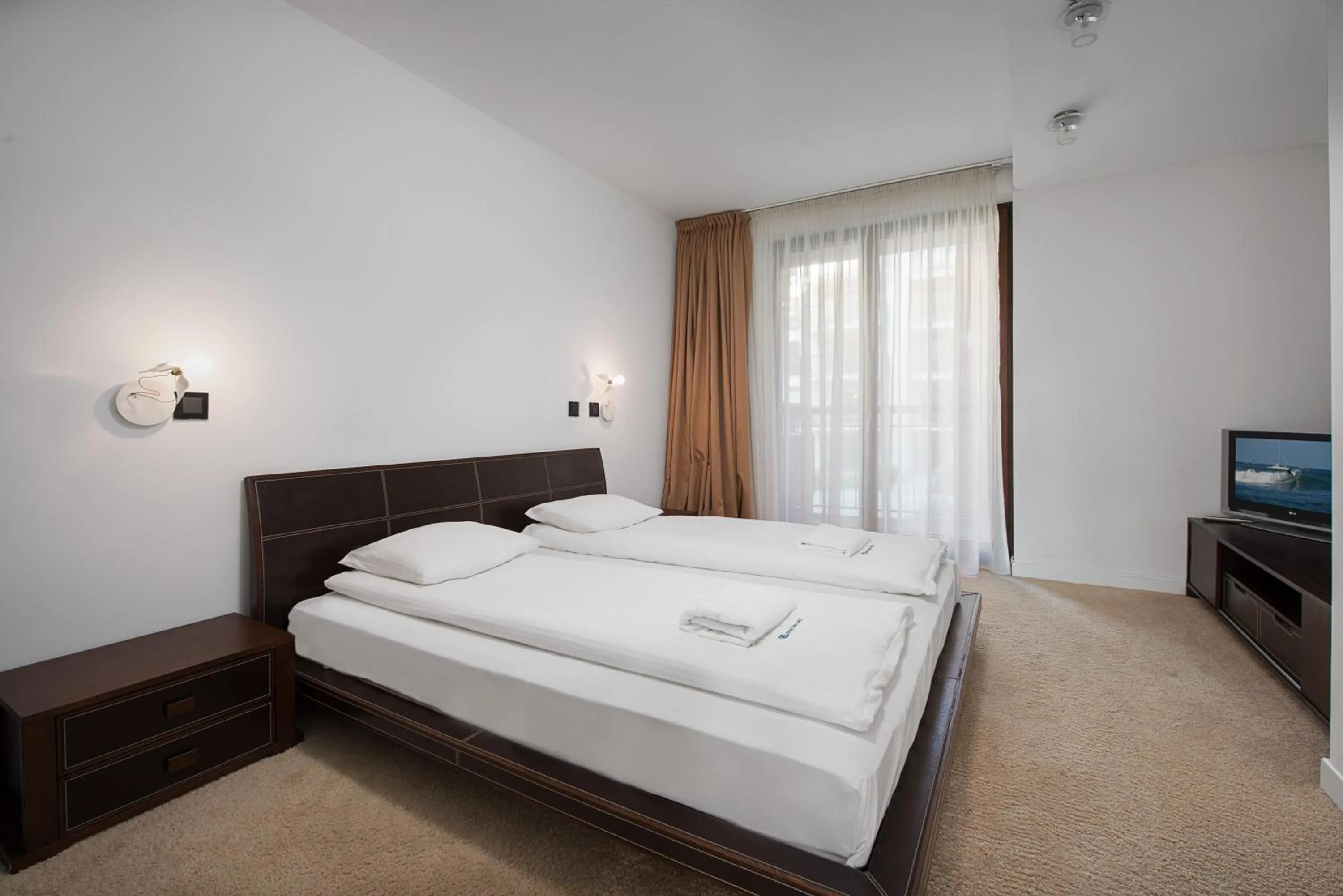 Bedroom, Bed in Szafarnia Apartments Old Town