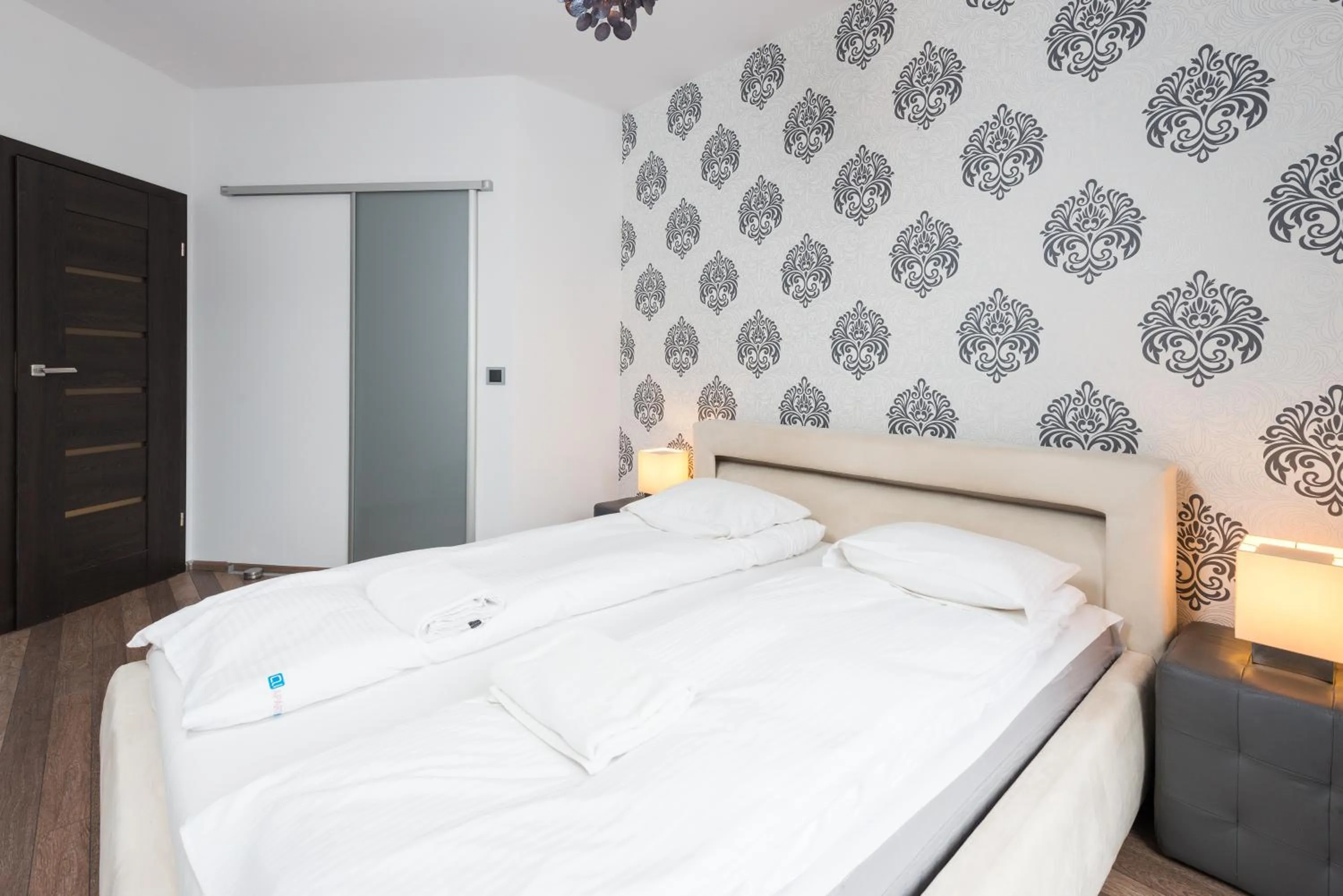 Bedroom, Bed in Szafarnia Apartments Old Town