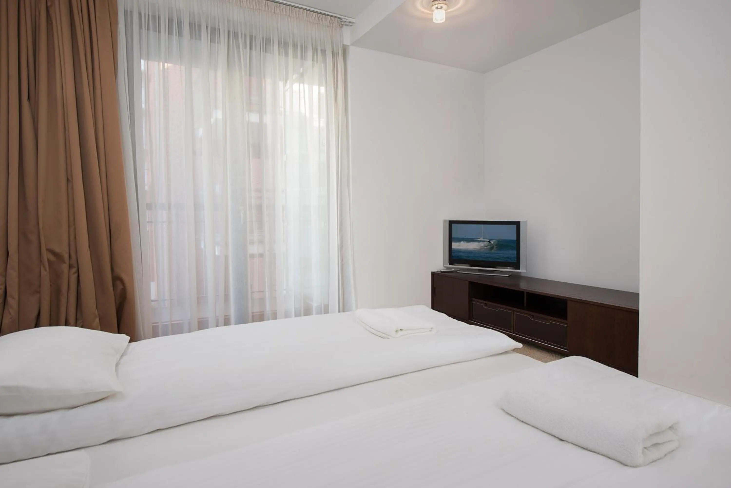 Bedroom, Bed in Szafarnia Apartments Old Town