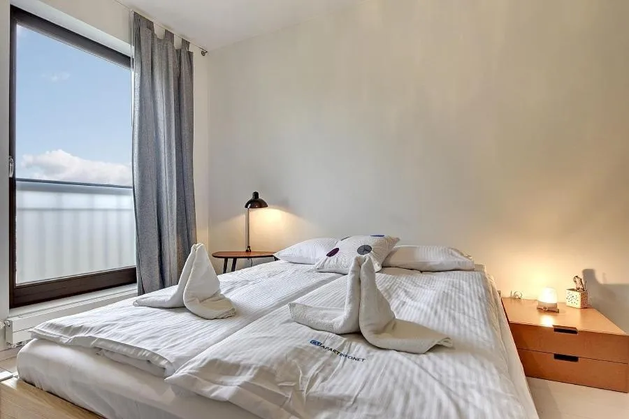 Bedroom, Bed in Szafarnia Apartments Old Town