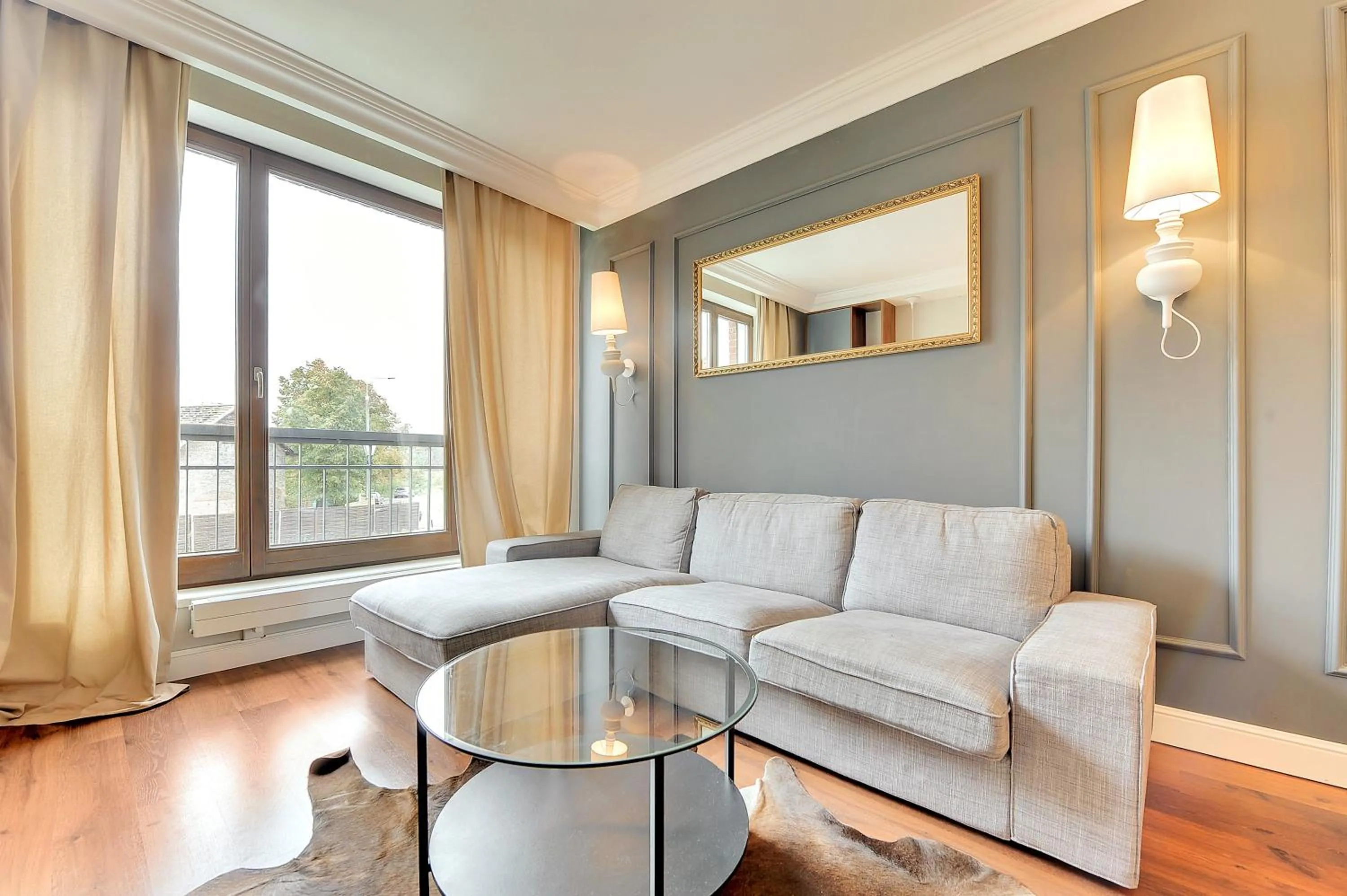 Living room in Szafarnia Apartments Old Town