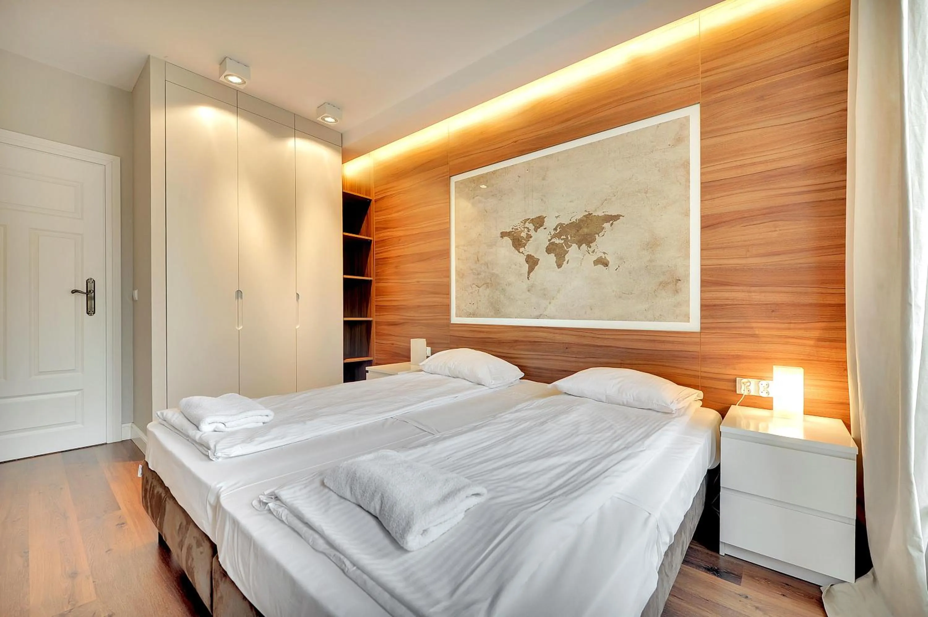 Bedroom, Bed in Szafarnia Apartments Old Town