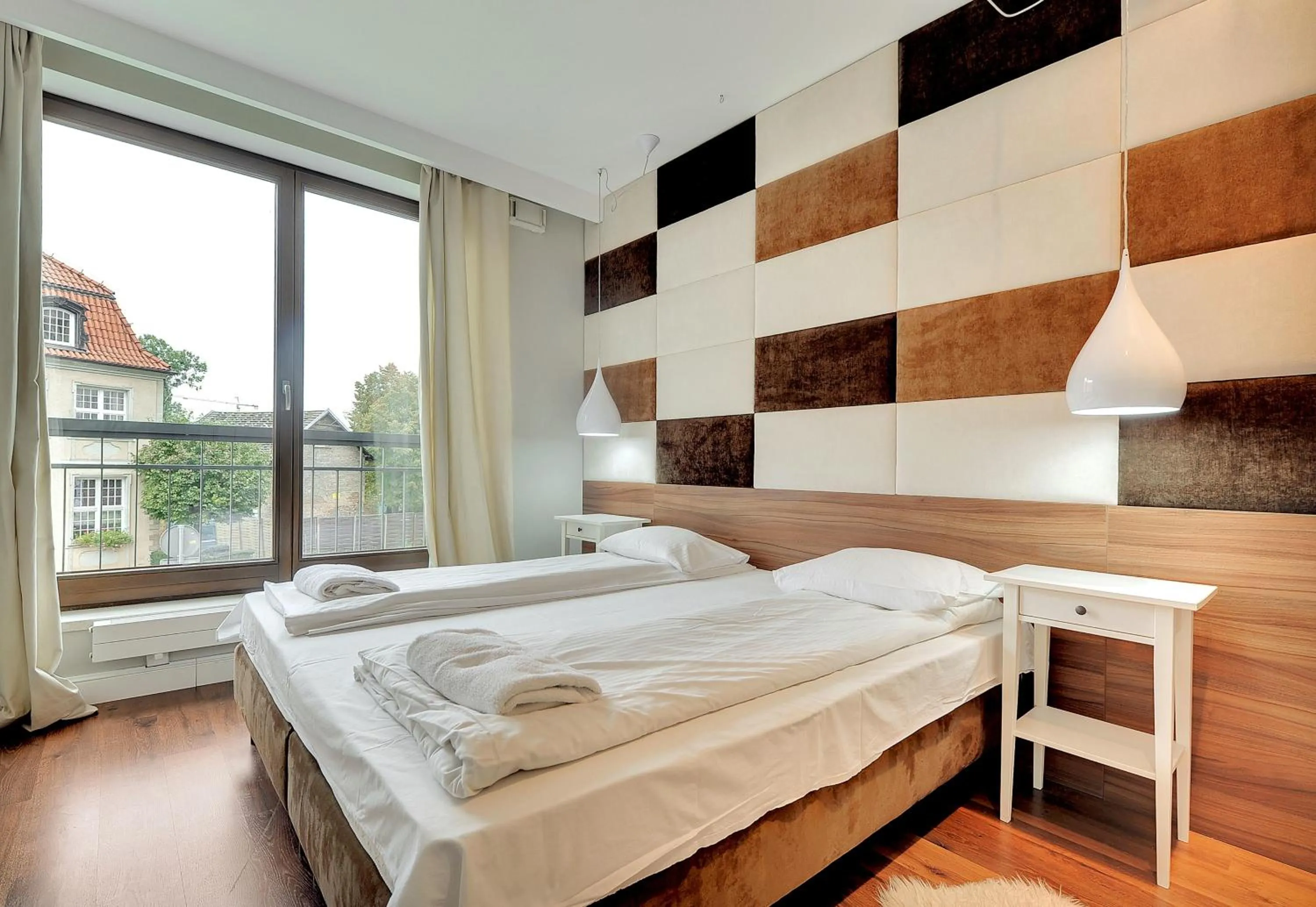 Bedroom, Bed in Szafarnia Apartments Old Town