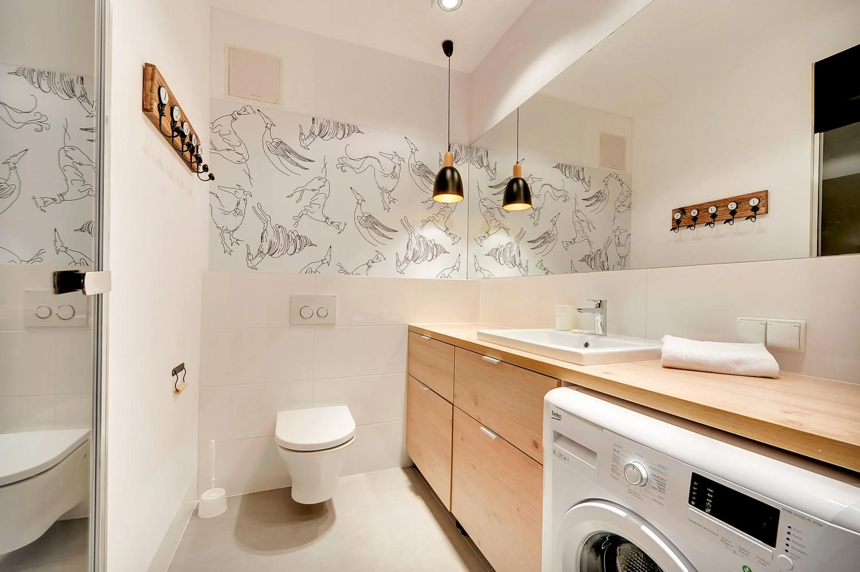 Bathroom in Szafarnia Apartments Old Town