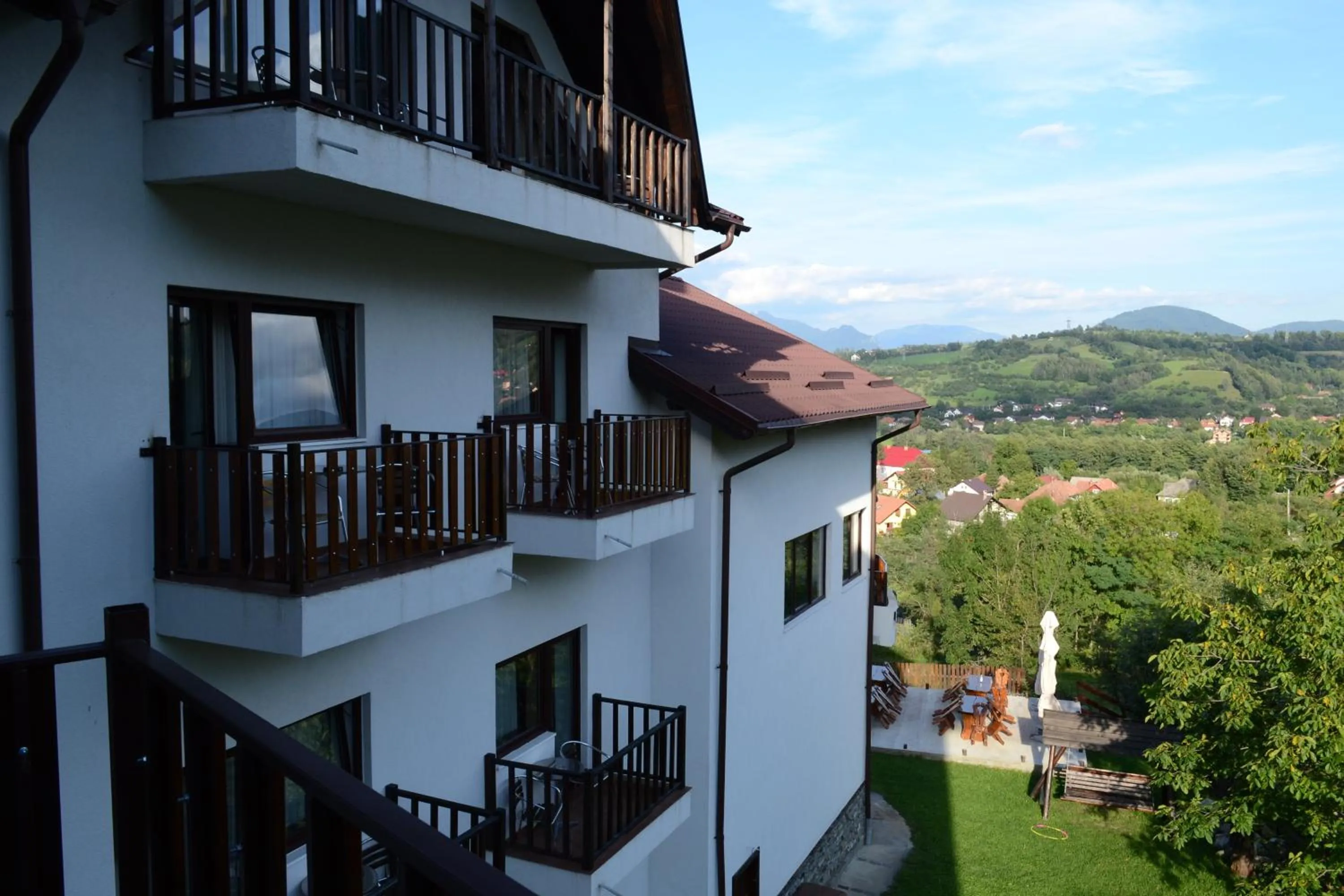 Facade/entrance in Transylvanian Inn