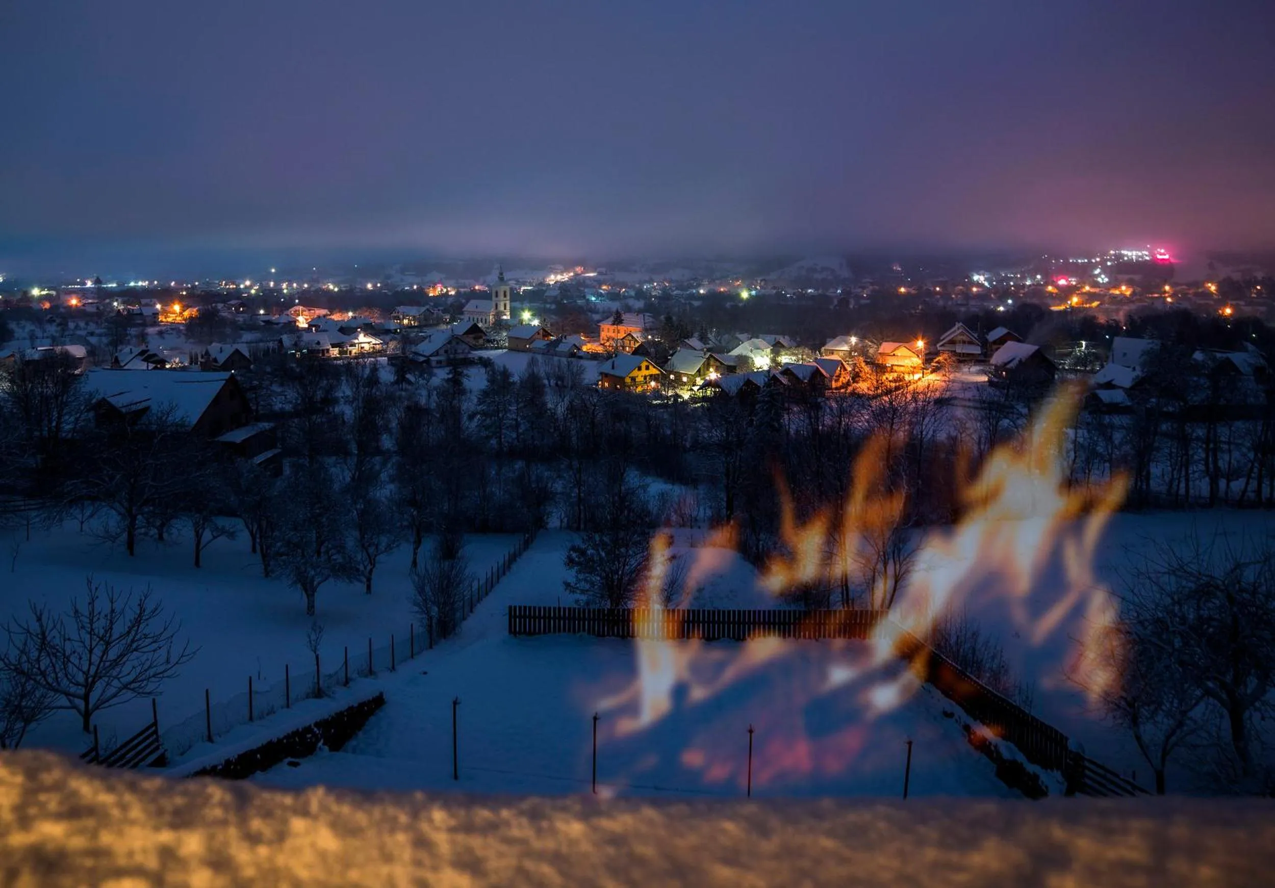 Natural landscape in Transylvanian Inn