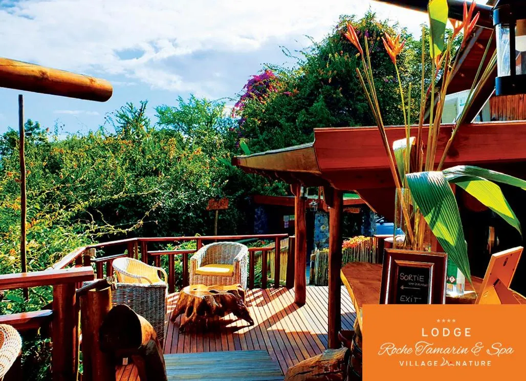 Patio in Lodge Roche Tamarin