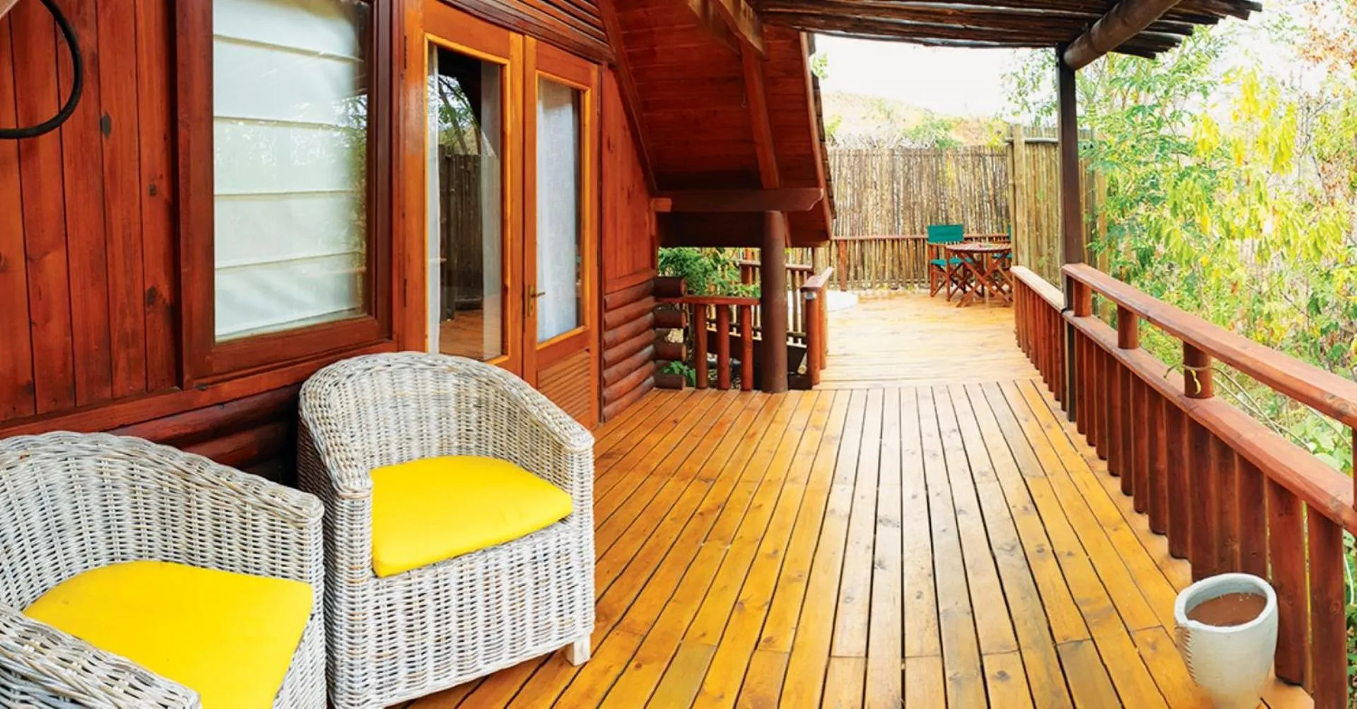 View (from property/room) in Lodge Roche Tamarin