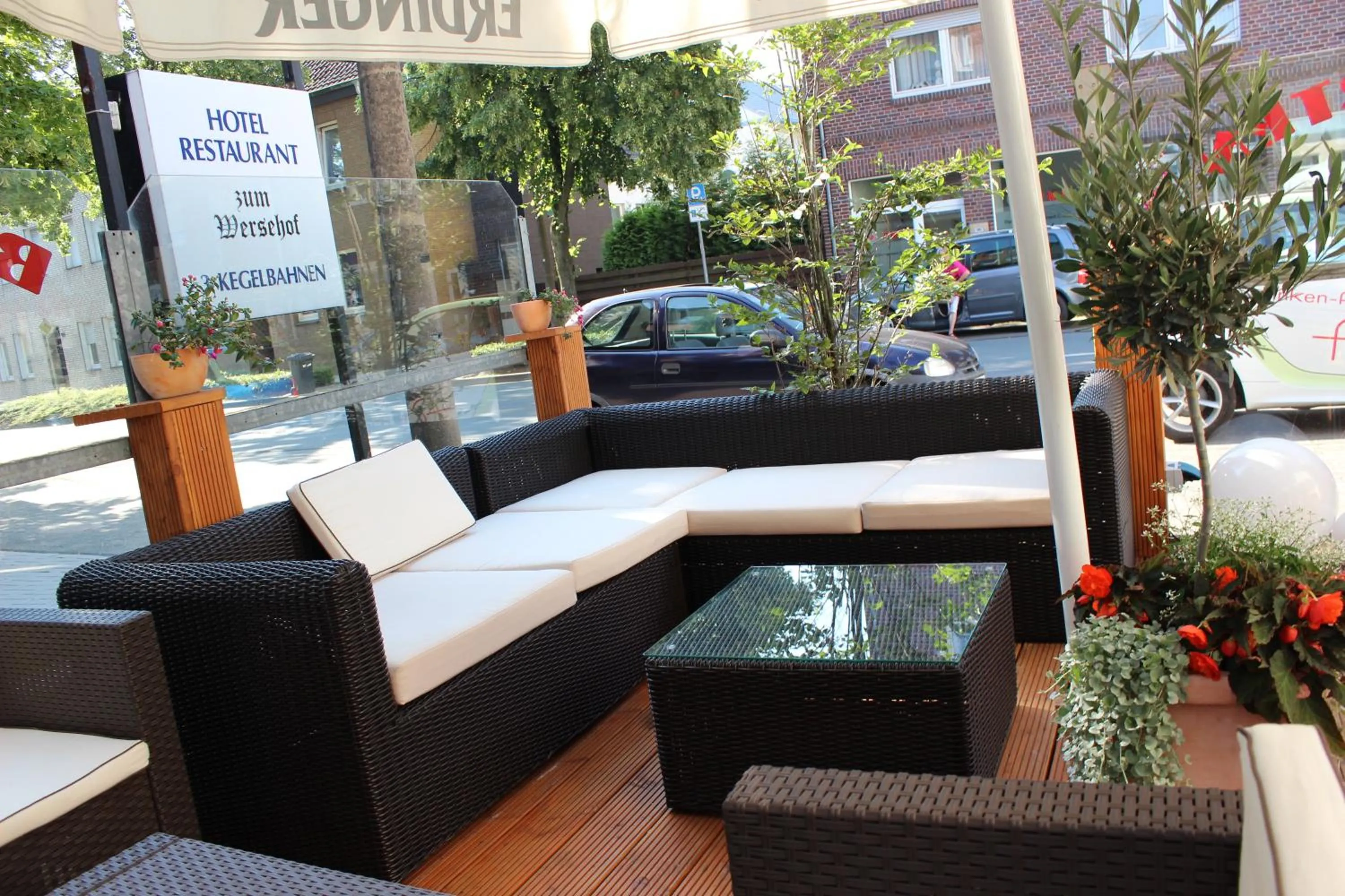 Patio in Hotel Zum Wersehof