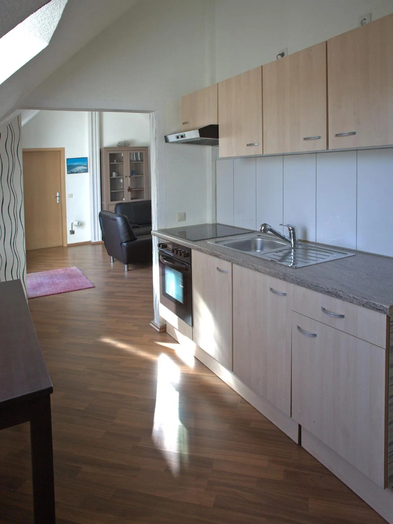 Communal kitchen in Hotel Zum Wersehof