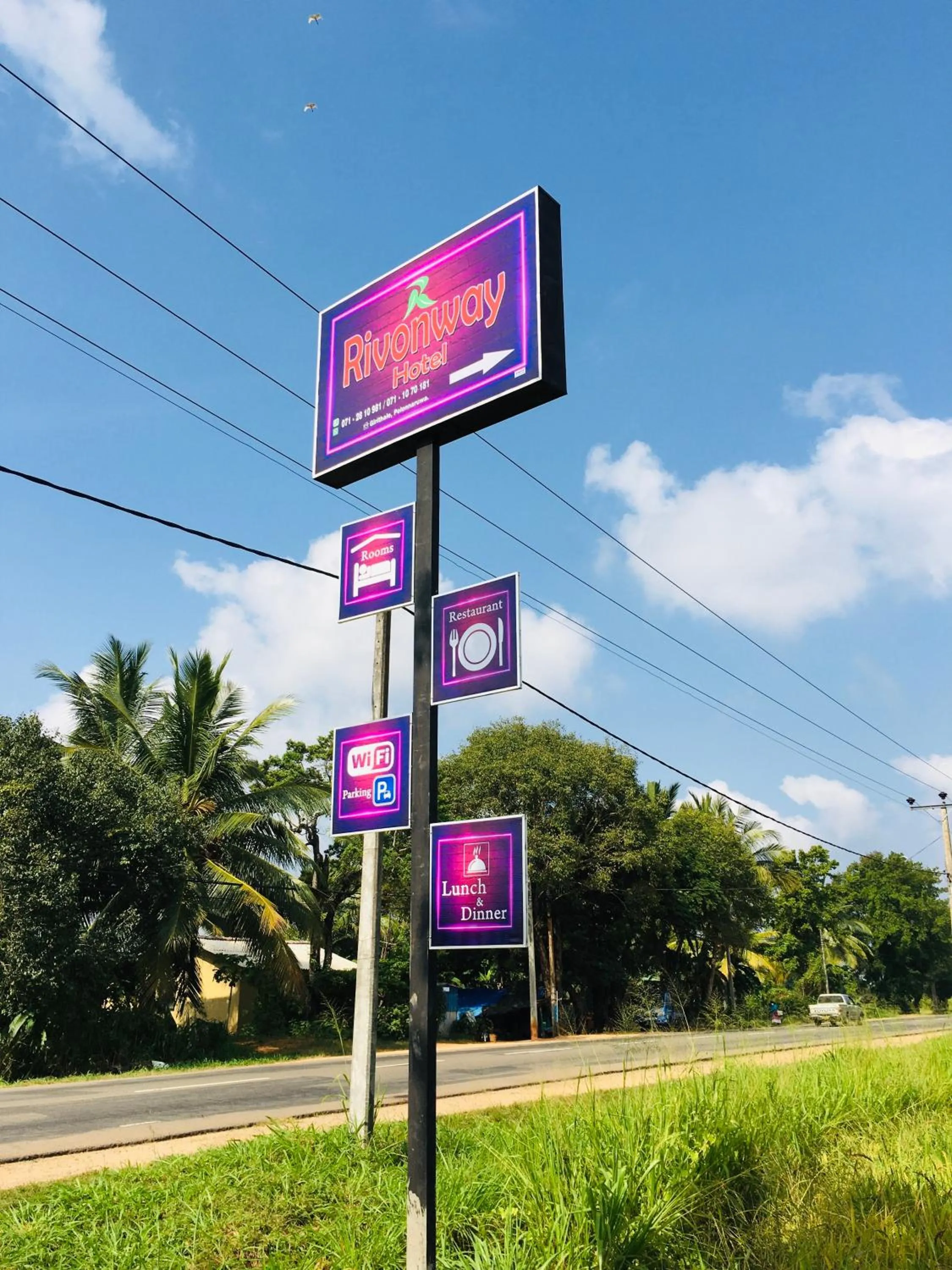 Property logo or sign in Rivonway Hotel Polonnaruwa