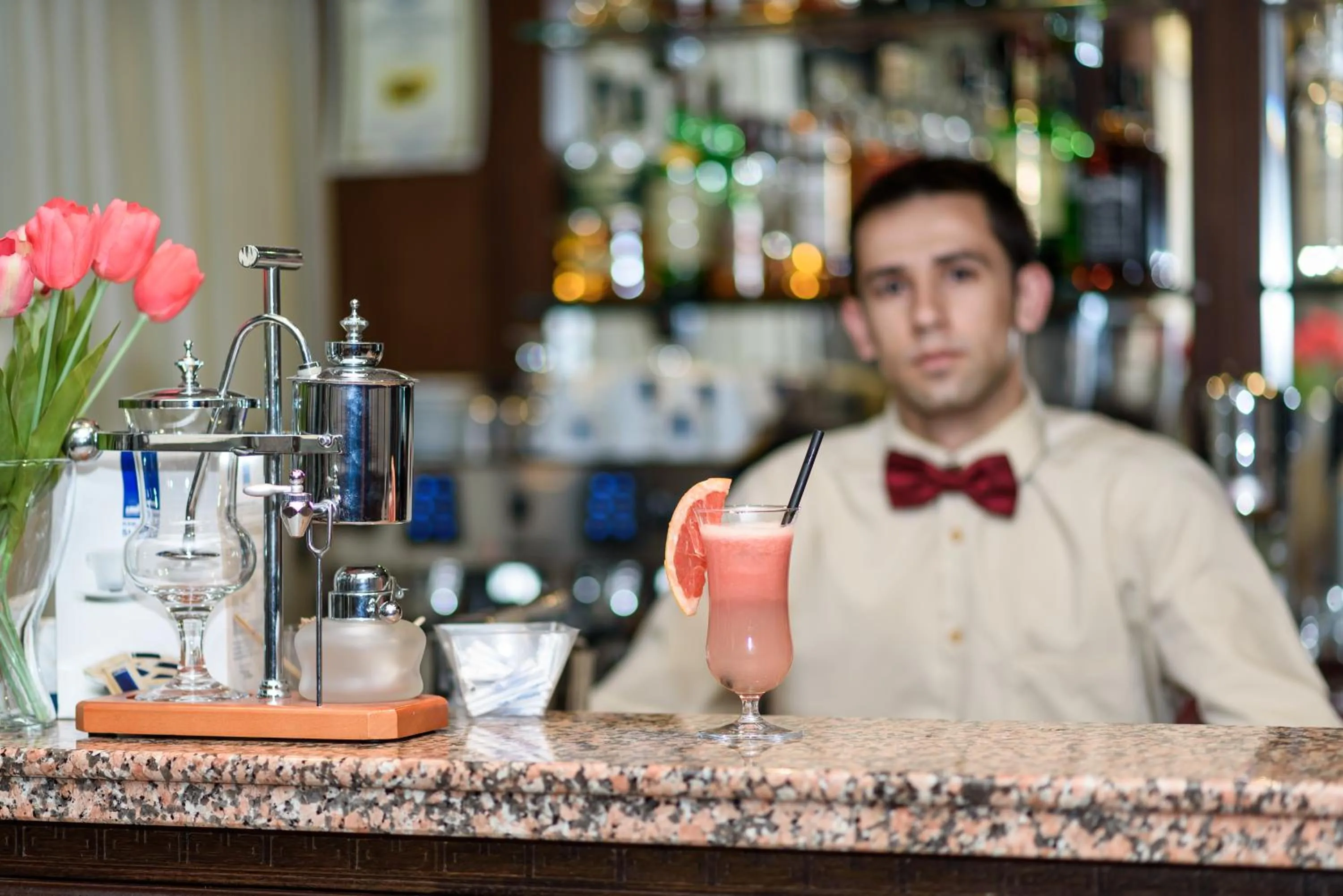 Lounge or bar in SPA Hotel Medicus