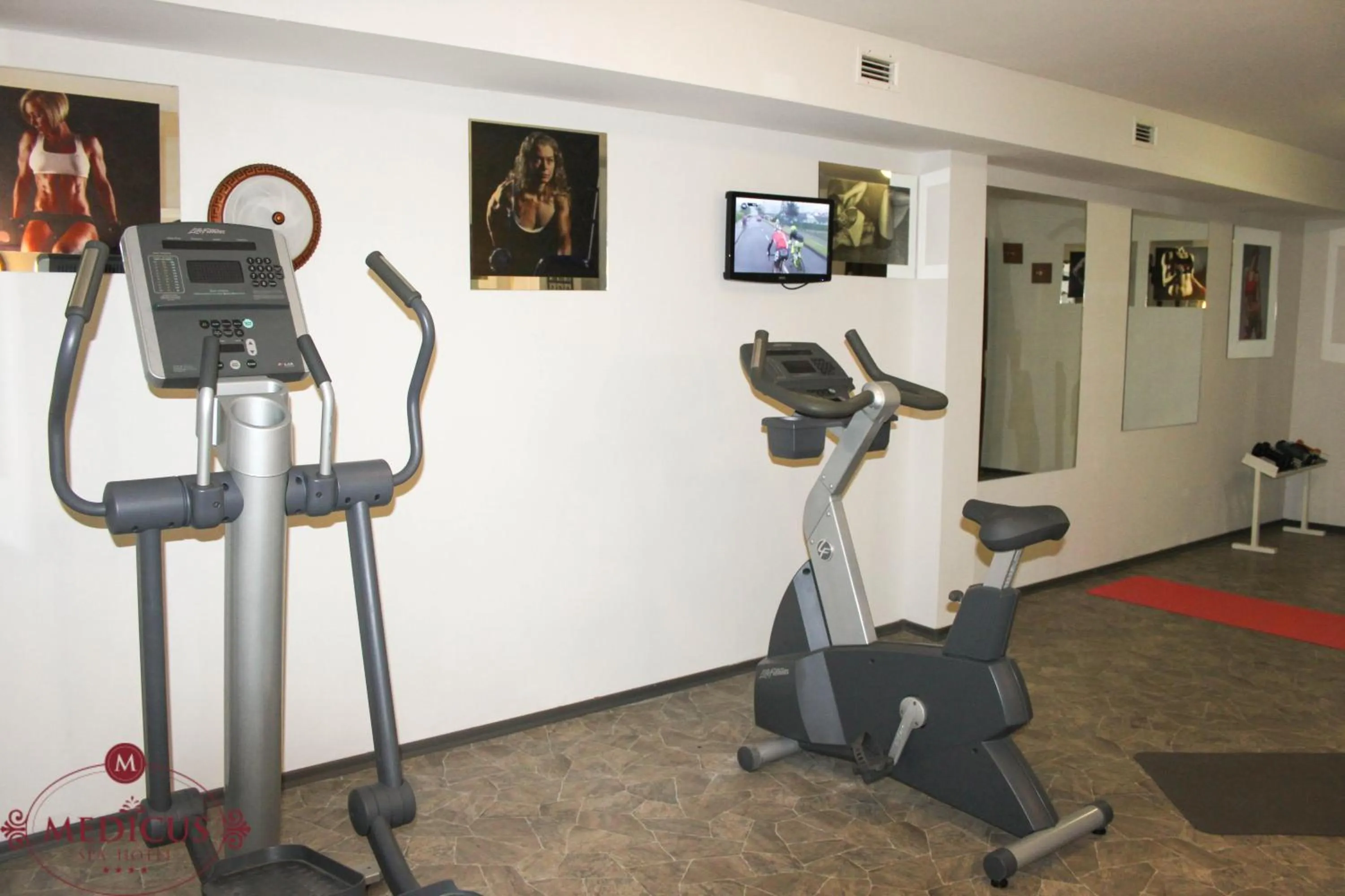 Fitness centre/facilities in SPA Hotel Medicus