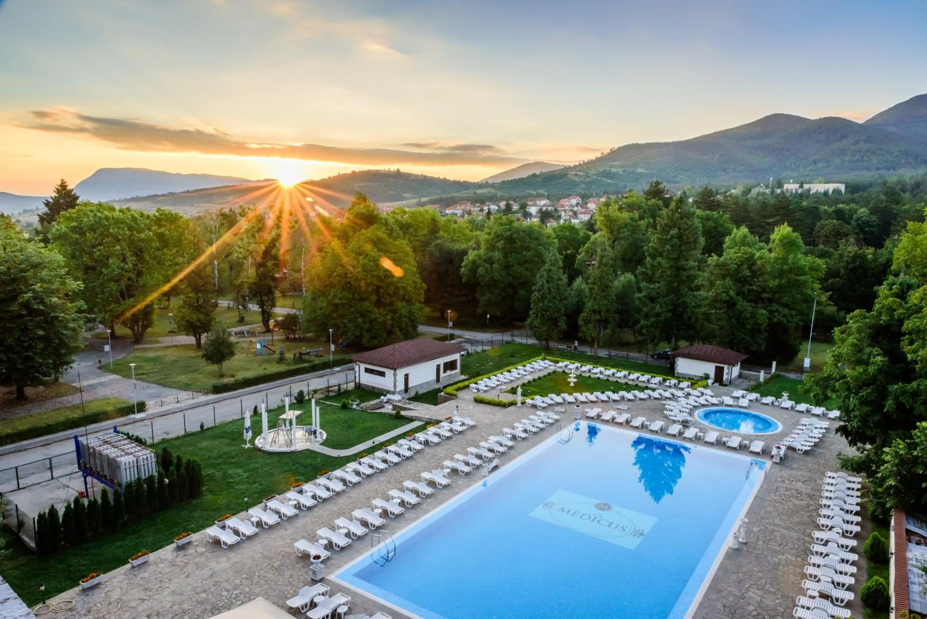 Mountain view in SPA Hotel Medicus