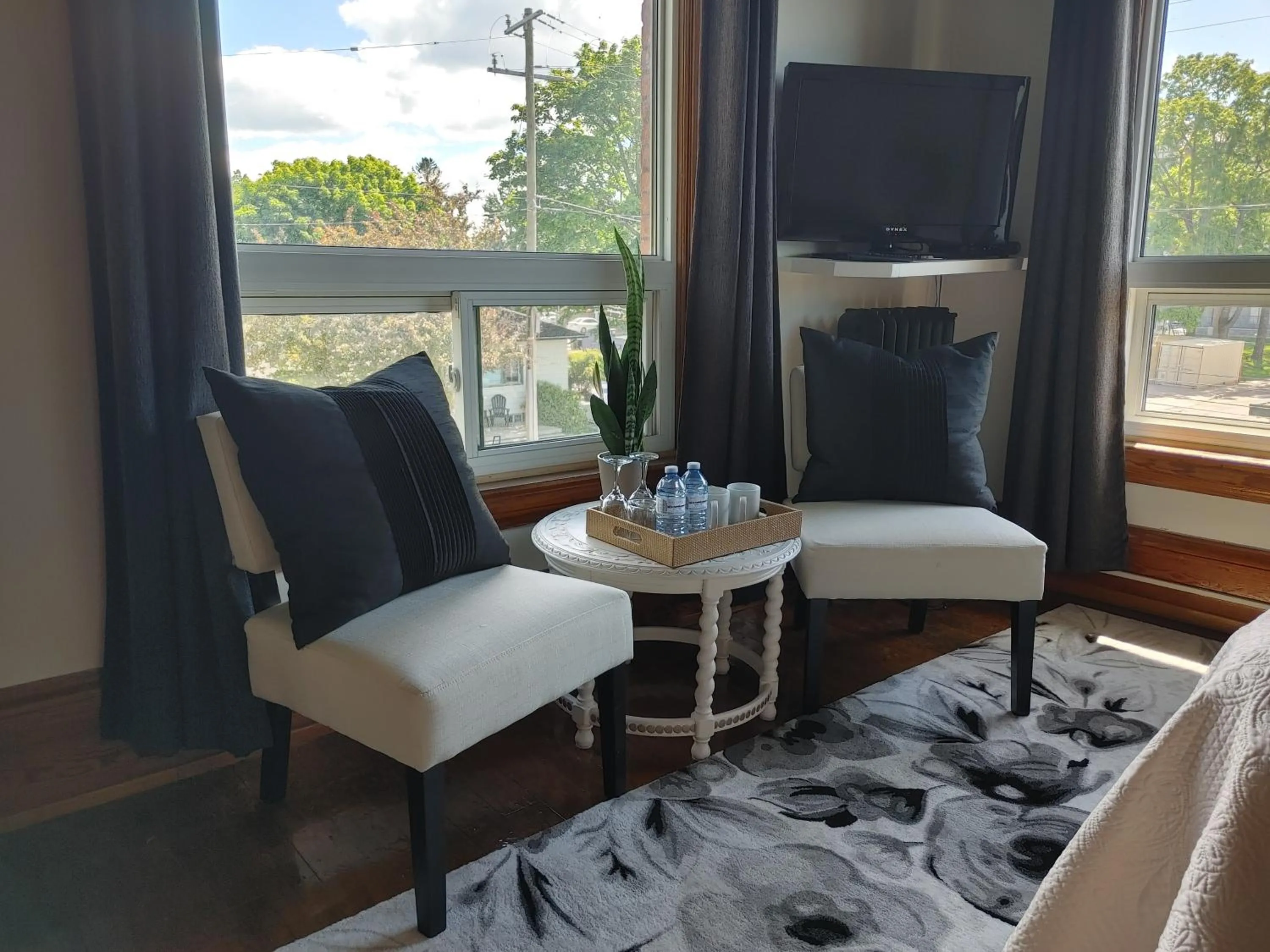Seating area in Stonewater Manor B&B
