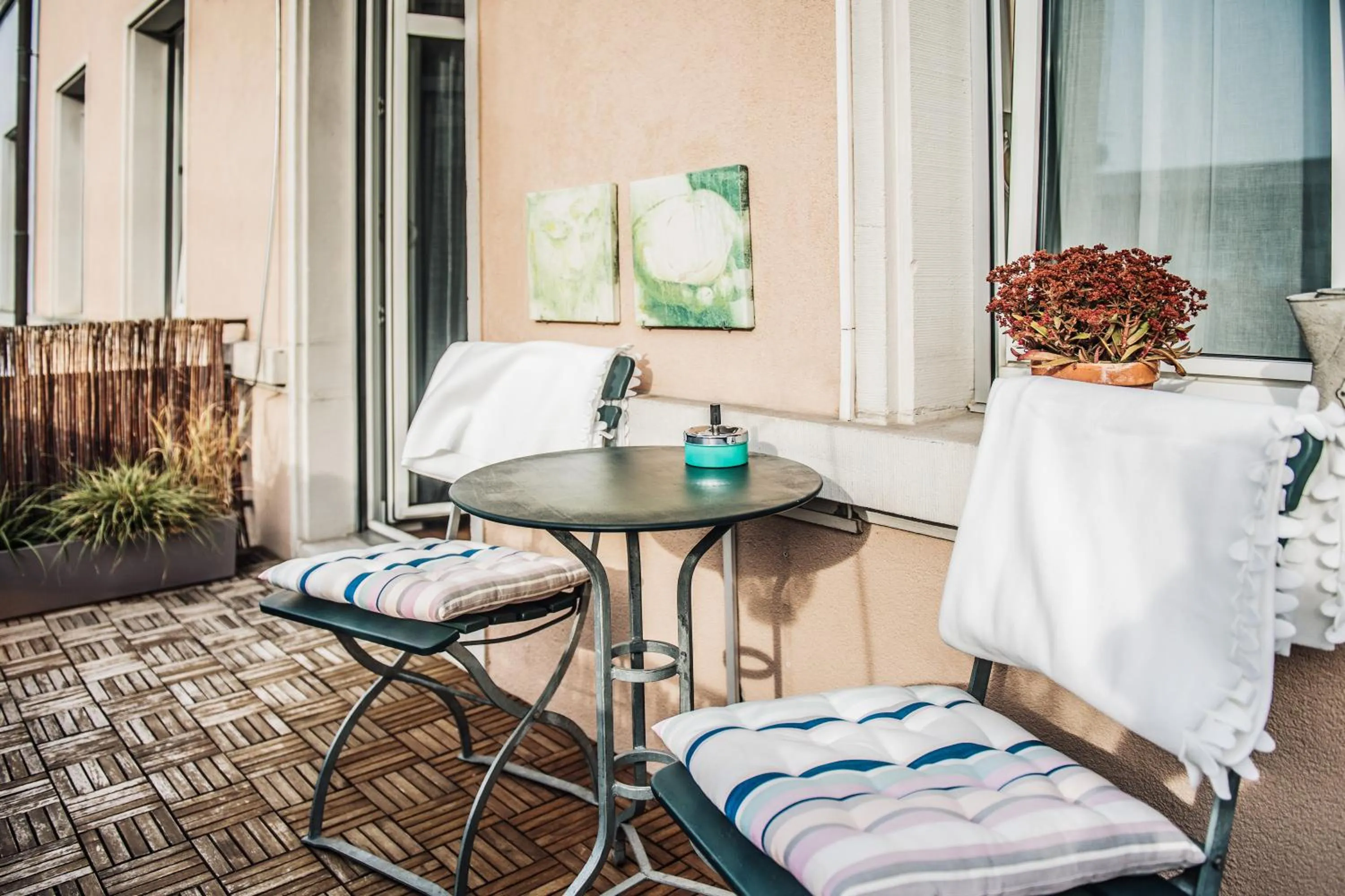 Balcony/Terrace in Boutique Hotel NI-MO