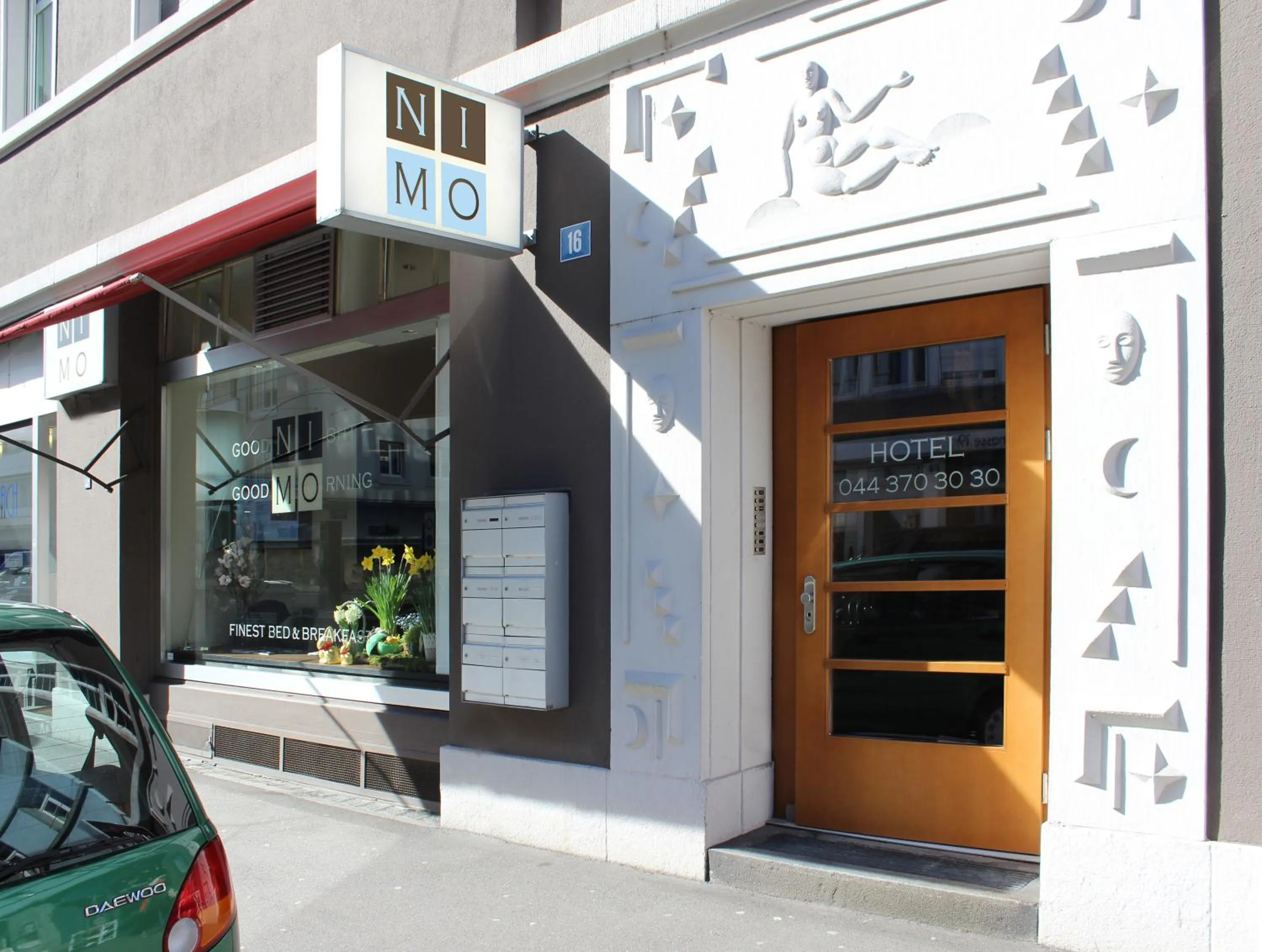Facade/entrance in Boutique Hotel NI-MO