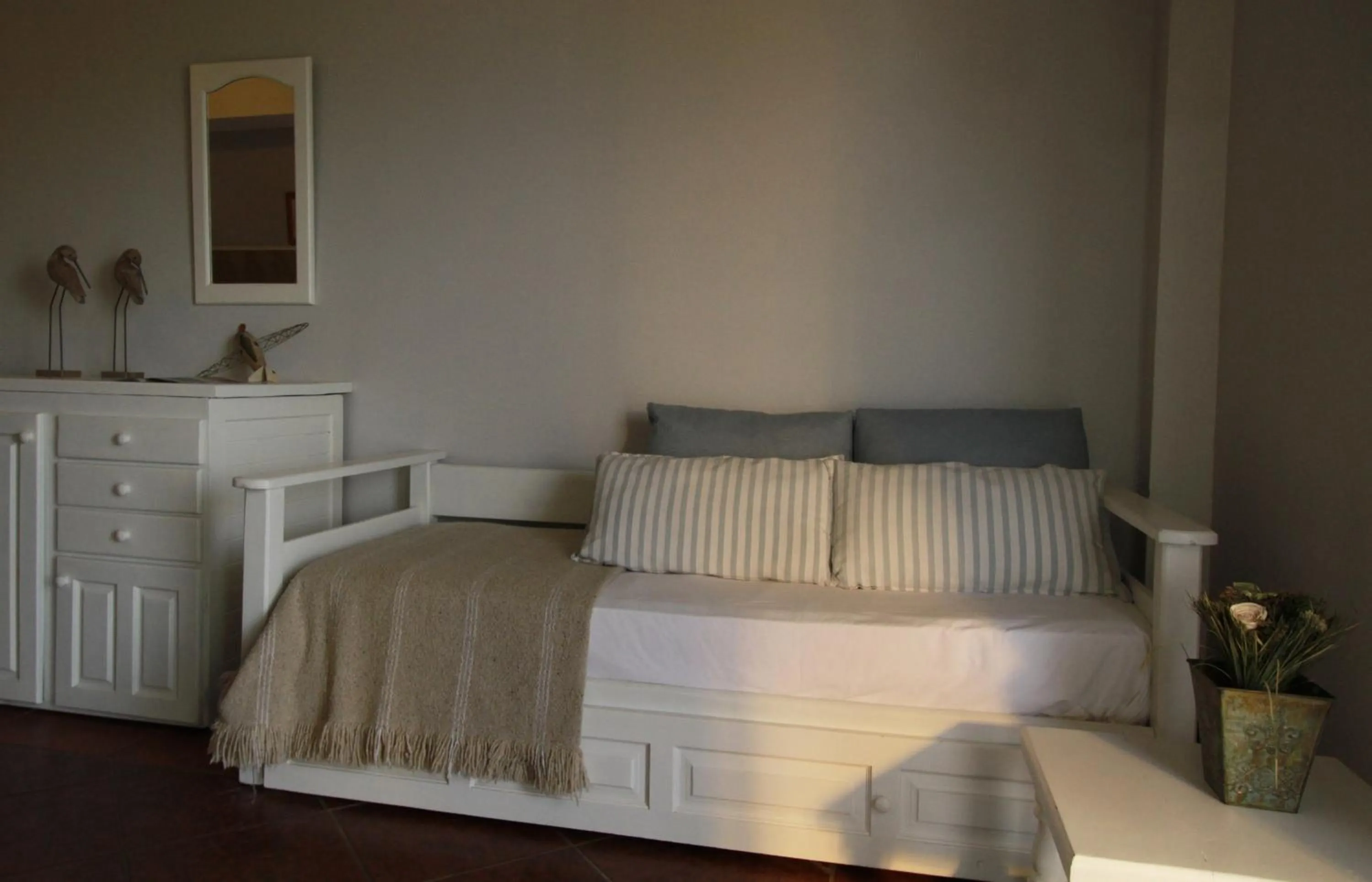 Living room, Bed in Costa Carilo Apart de Mar By HS