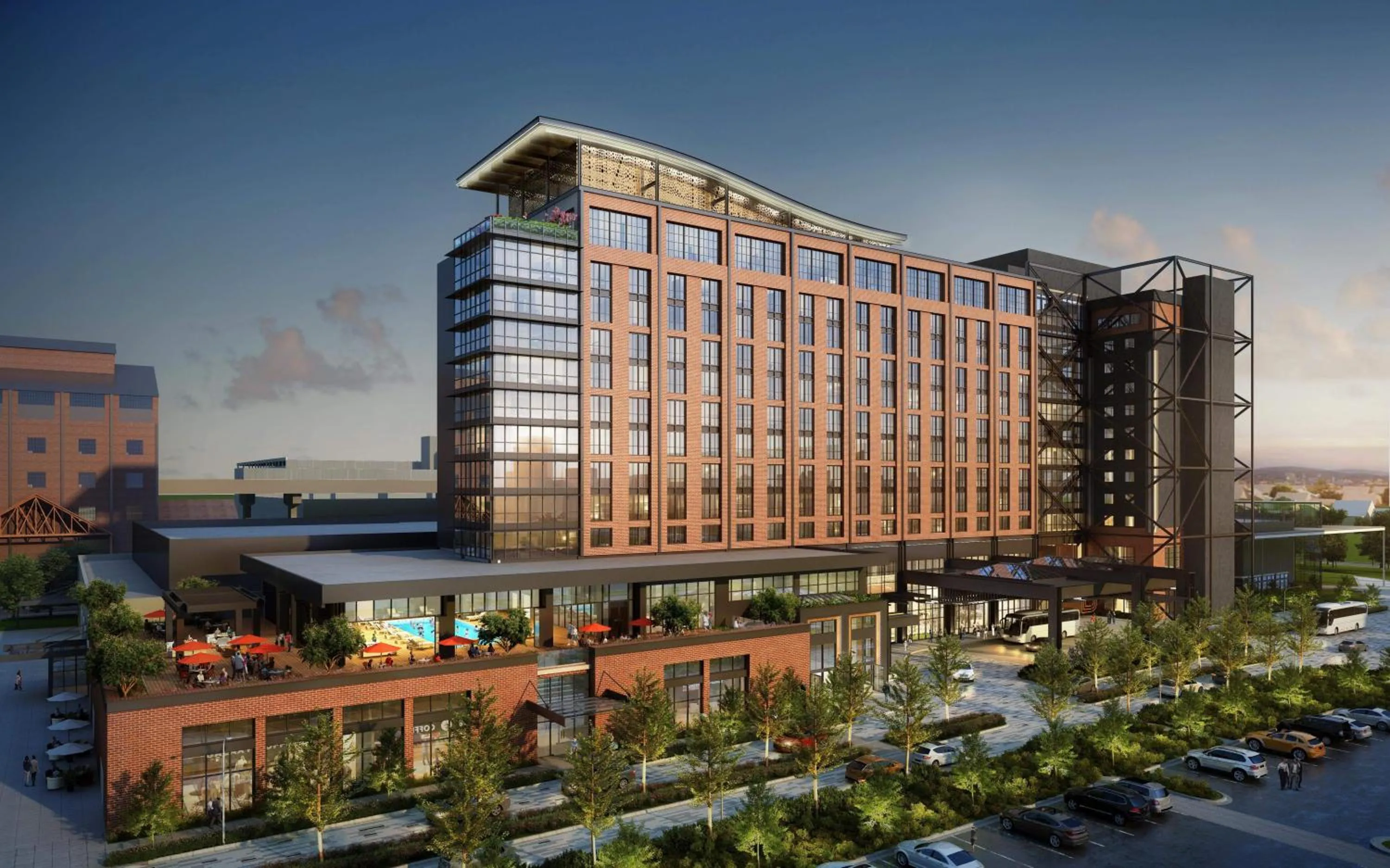 Property building in Wind Creek Bethlehem Casino & Resort