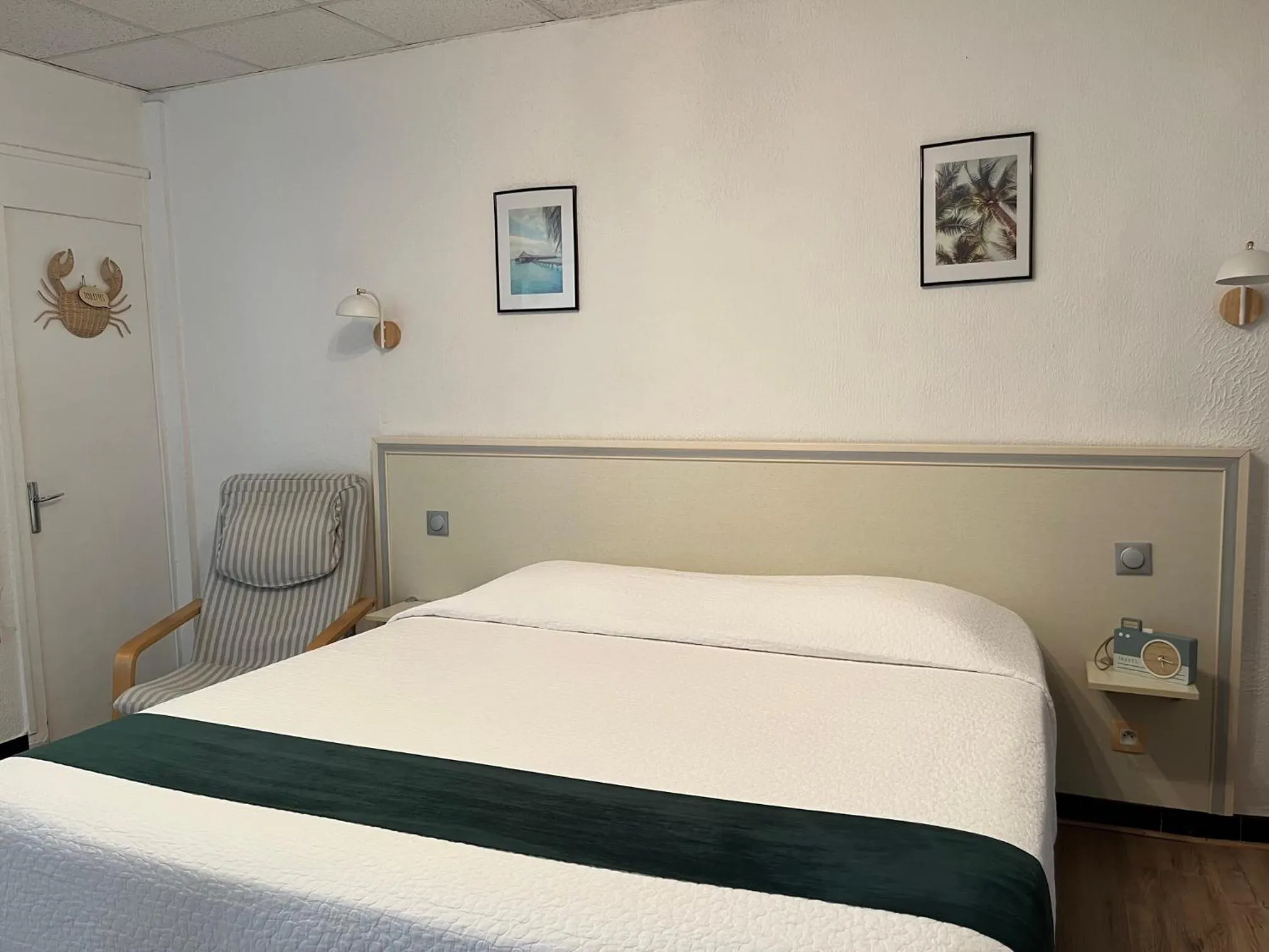 Bed in Hotel Le Flore