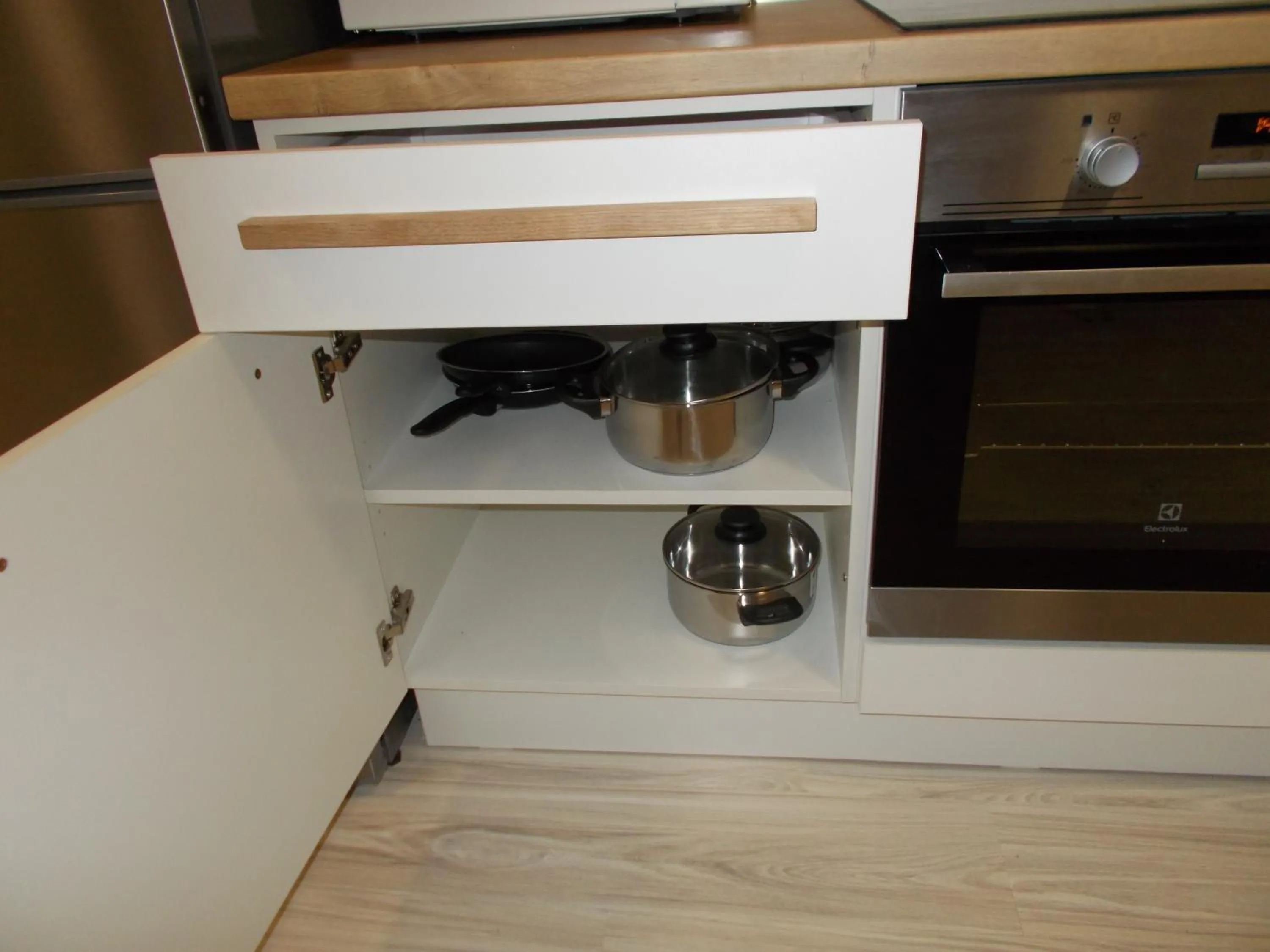 Kitchen or kitchenette in Neklanova Apartments
