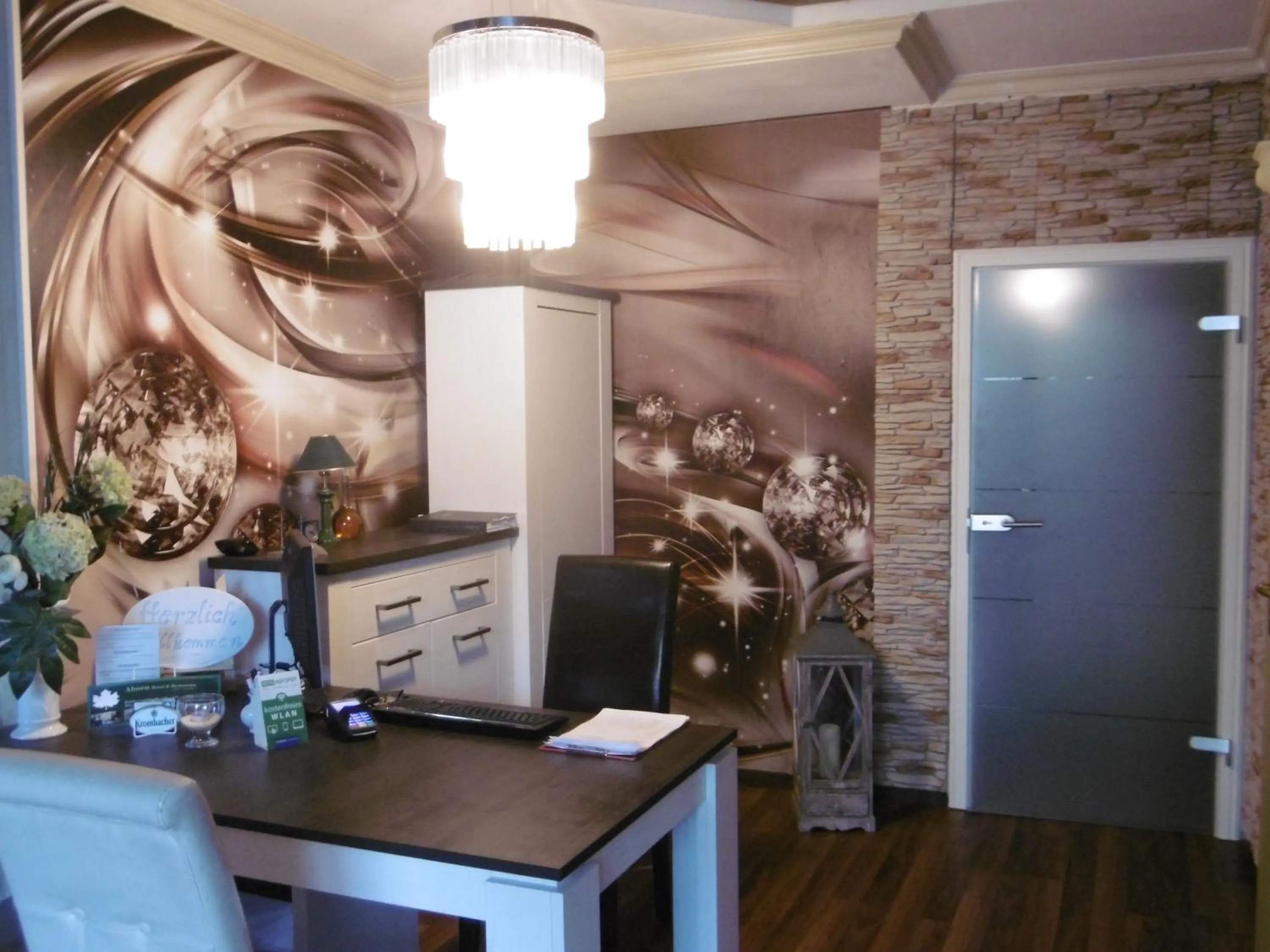 Lobby or reception in Ahorn Hotel