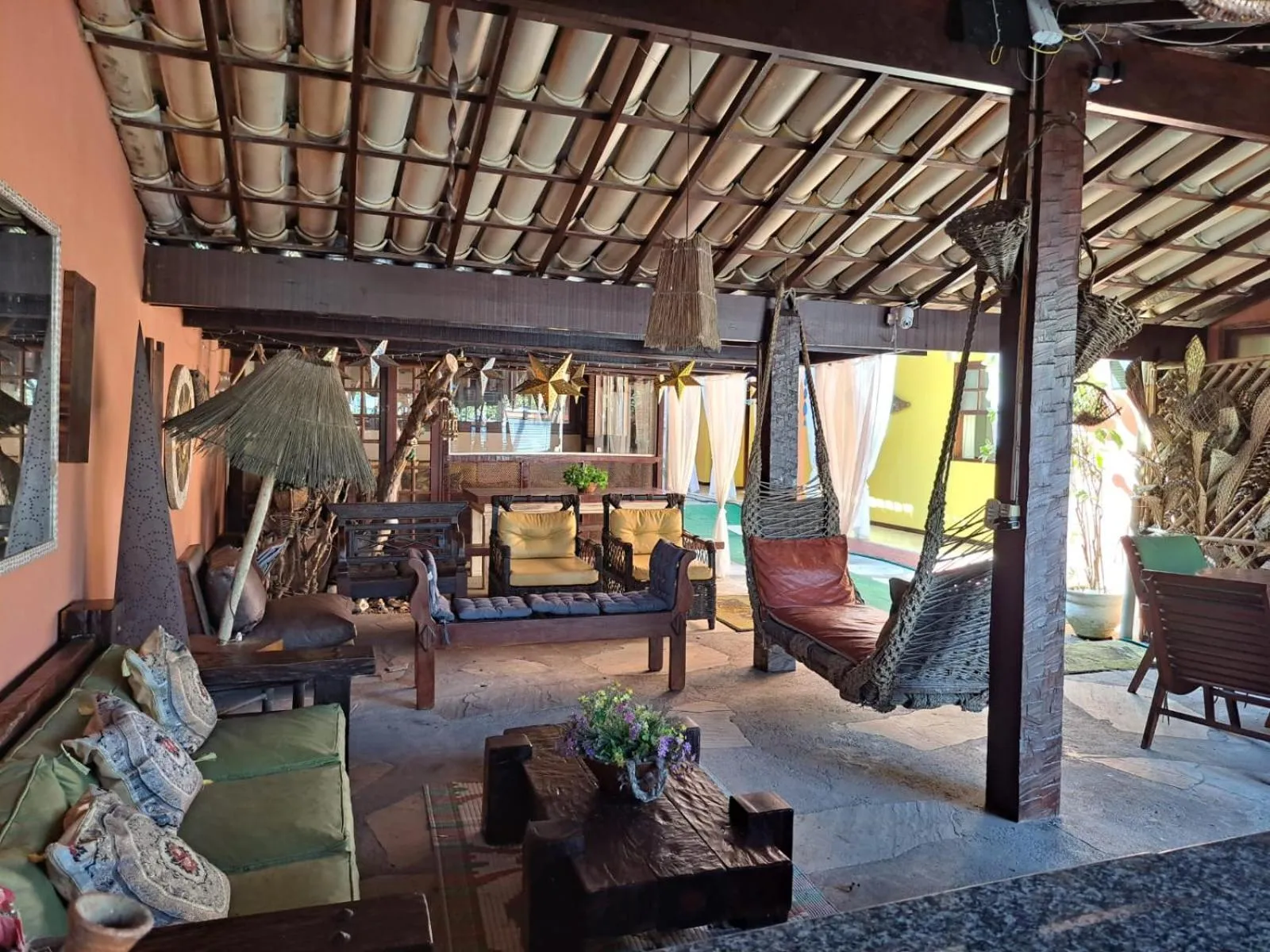 Lobby or reception in Pousada Mar a Mar