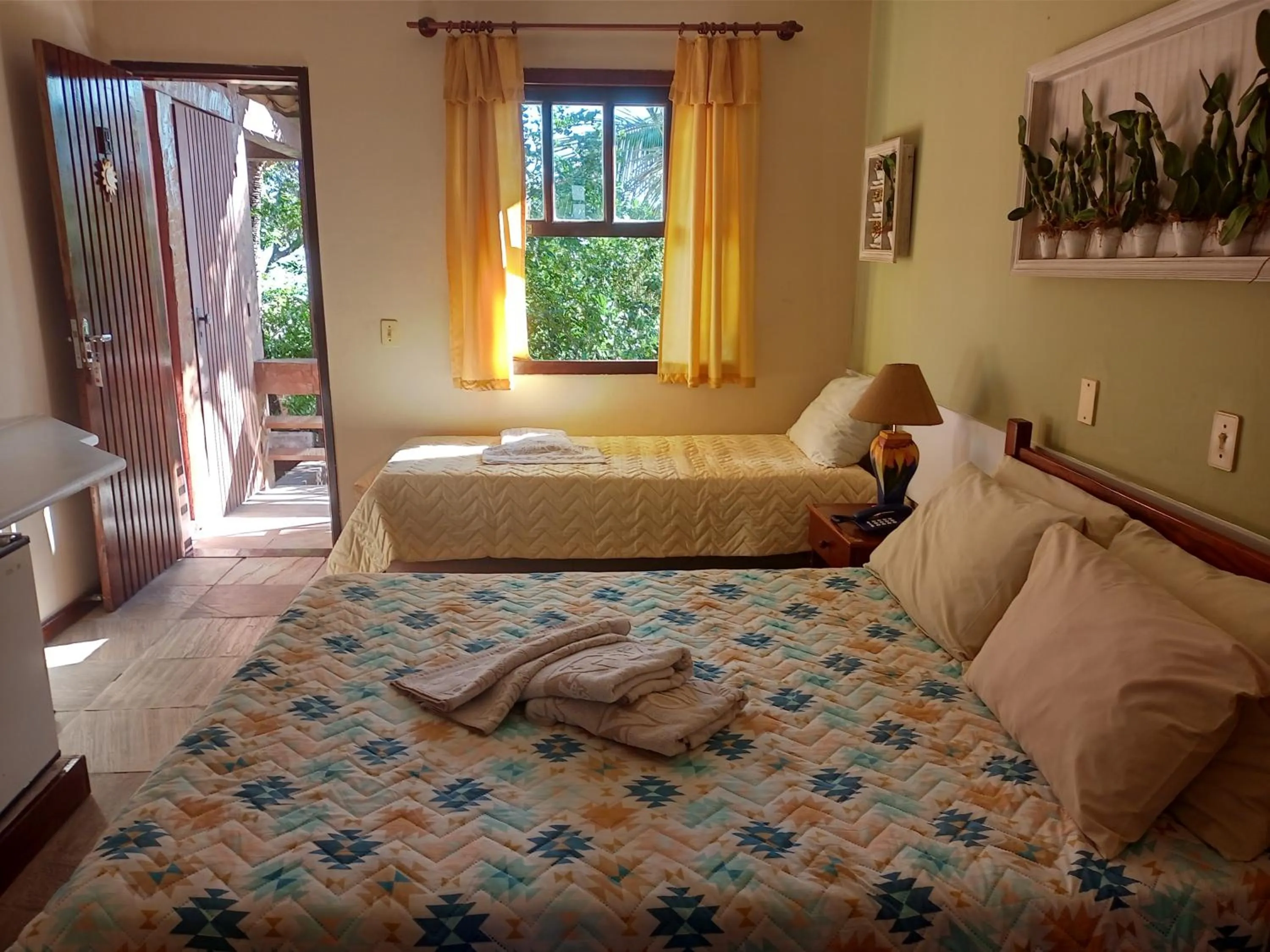 Bedroom, Bed in Pousada Mar a Mar