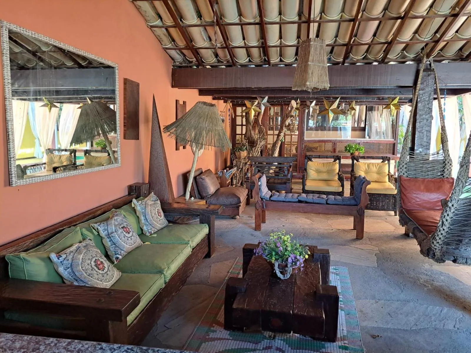 Lobby or reception in Pousada Mar a Mar