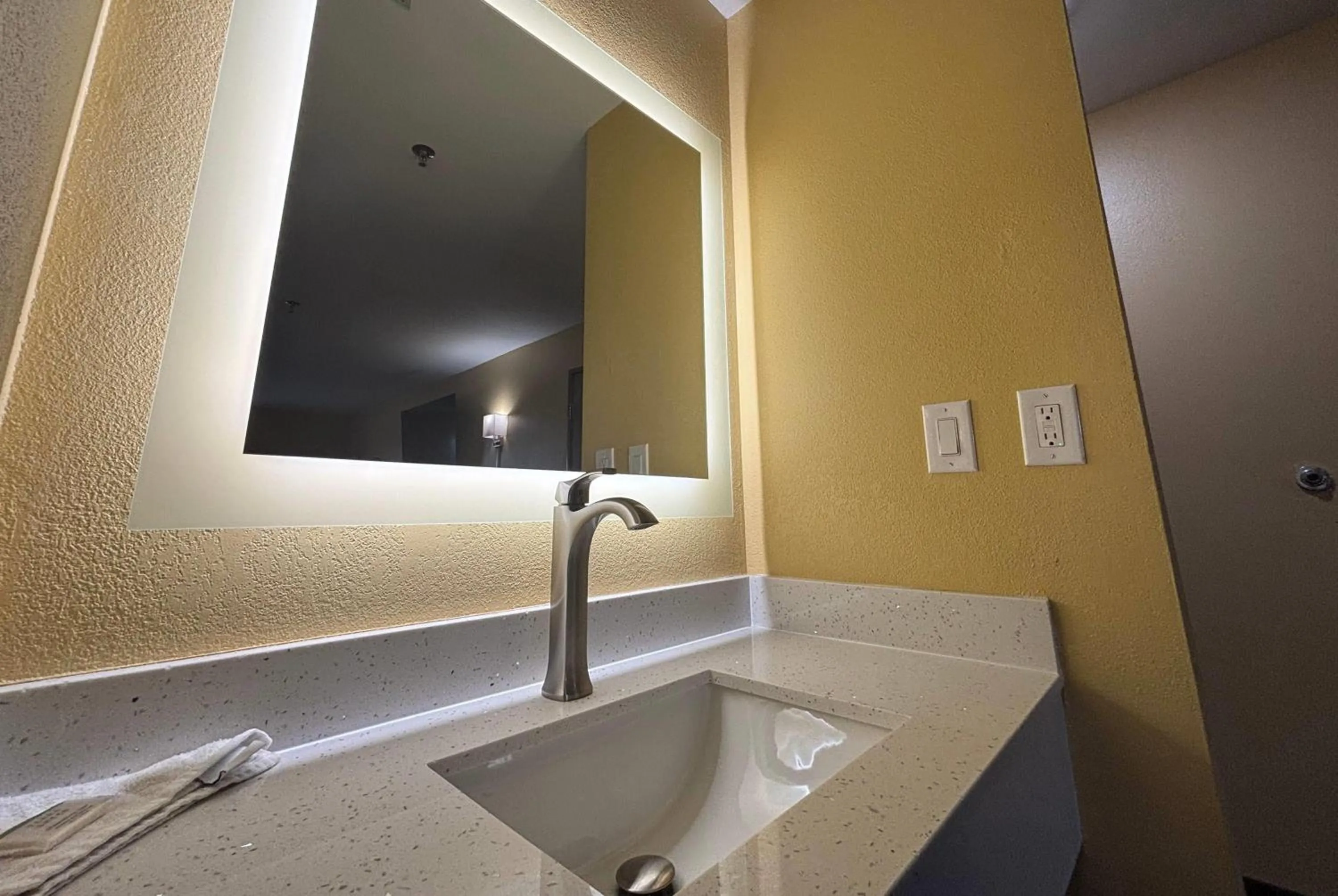 Bathroom in Super 8 by Wyndham Peoria