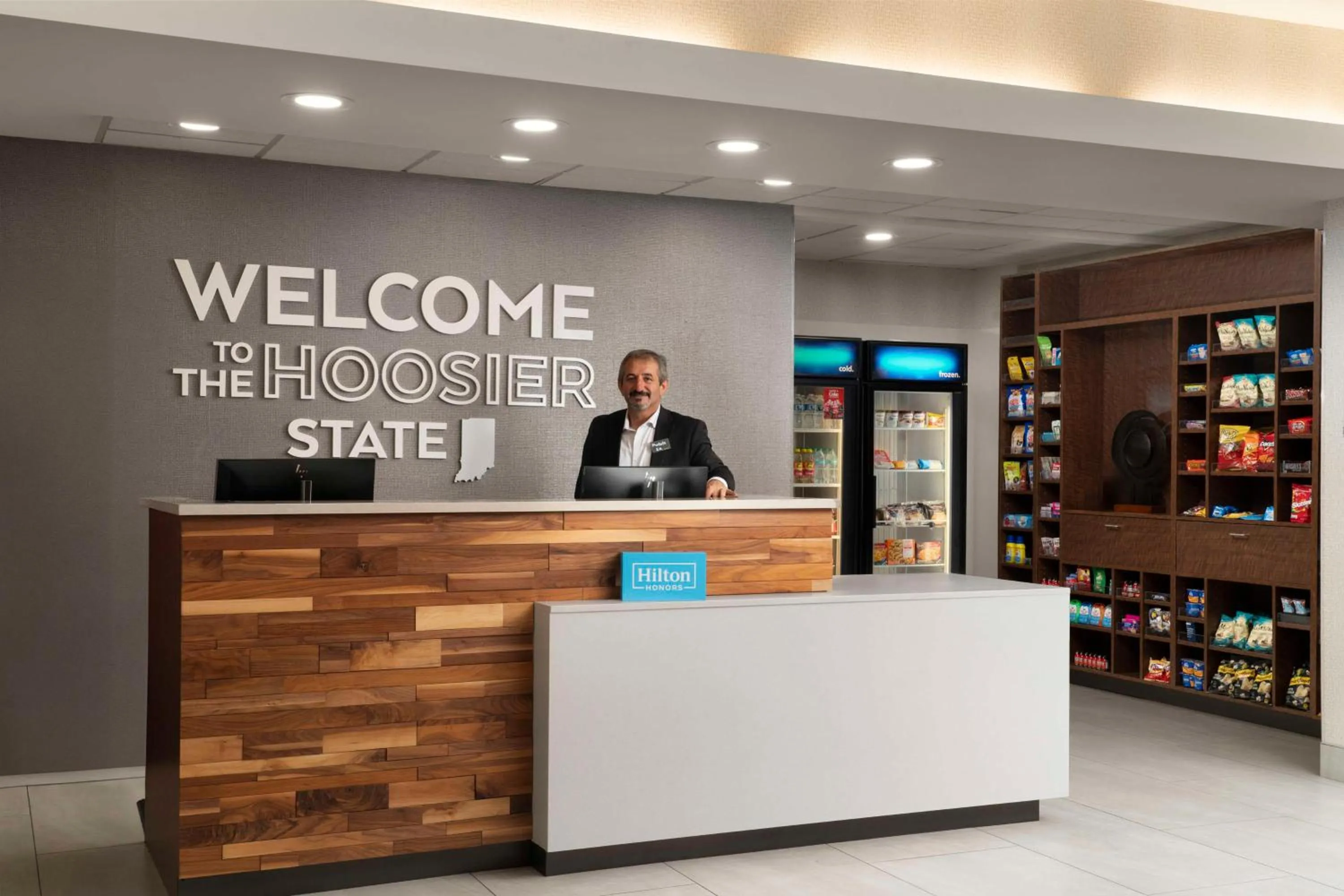 Lobby or reception in Hampton Inn Ft Wayne