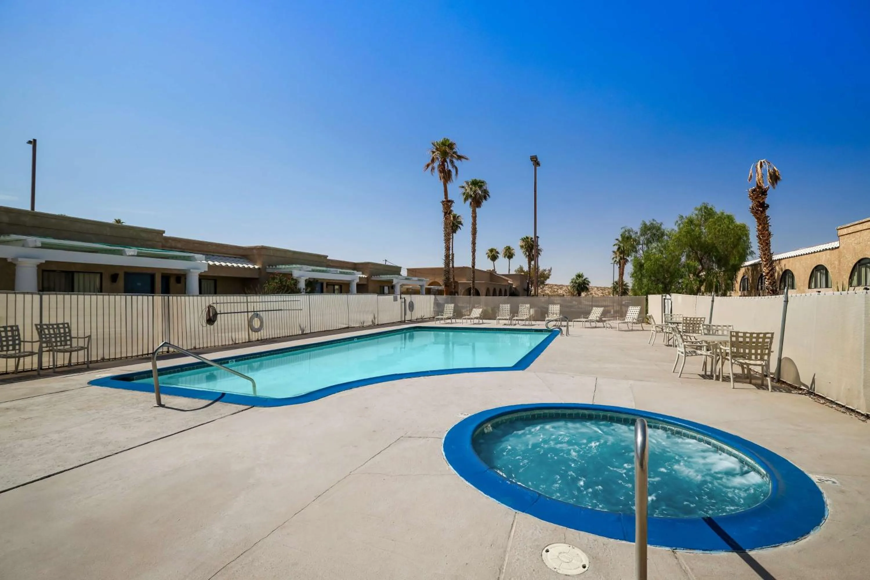 Pool view in Sure Stay Plus by Best Western Twentynine Palms Joshua Tree