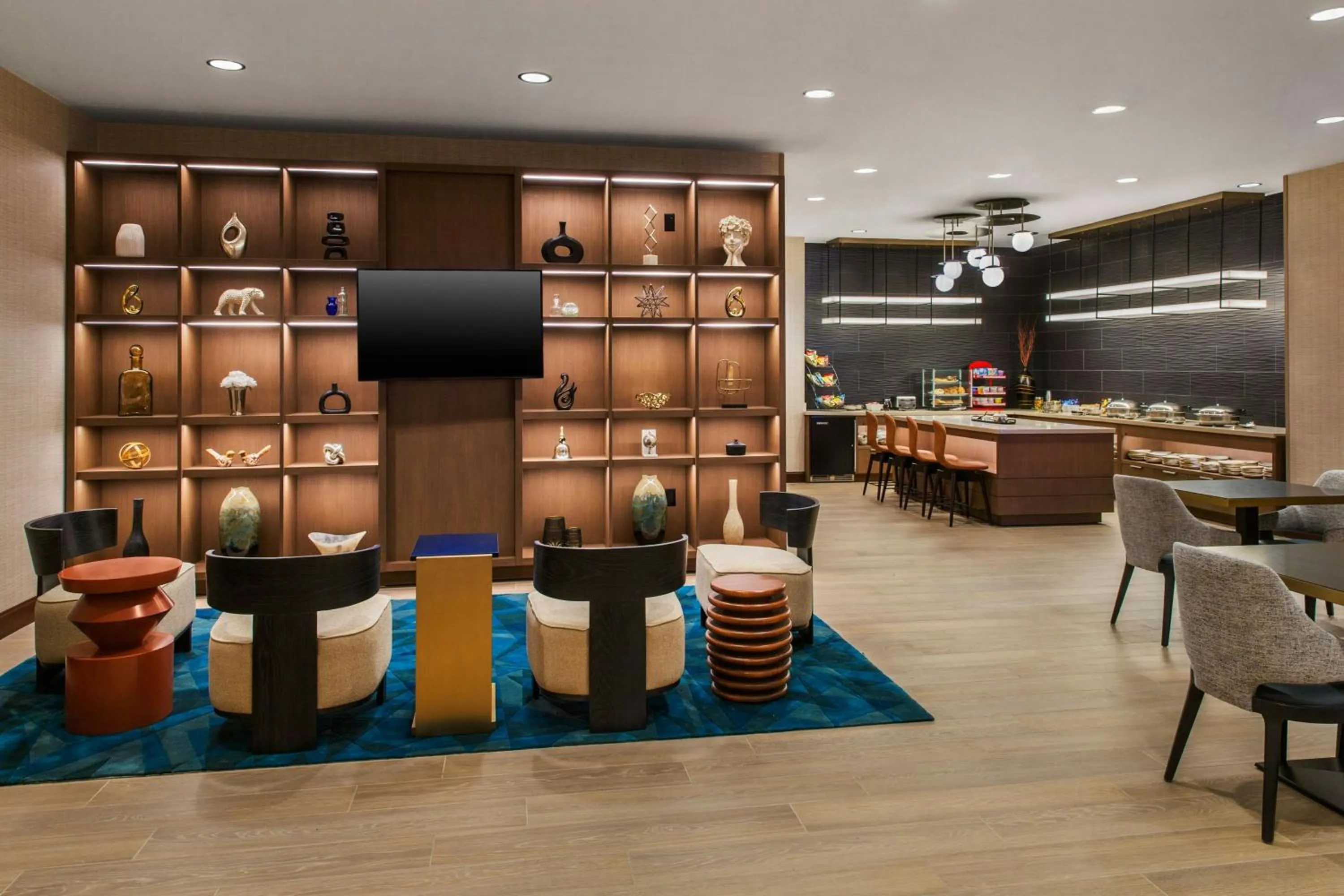 Lounge or bar in Buffalo Marriott Niagara