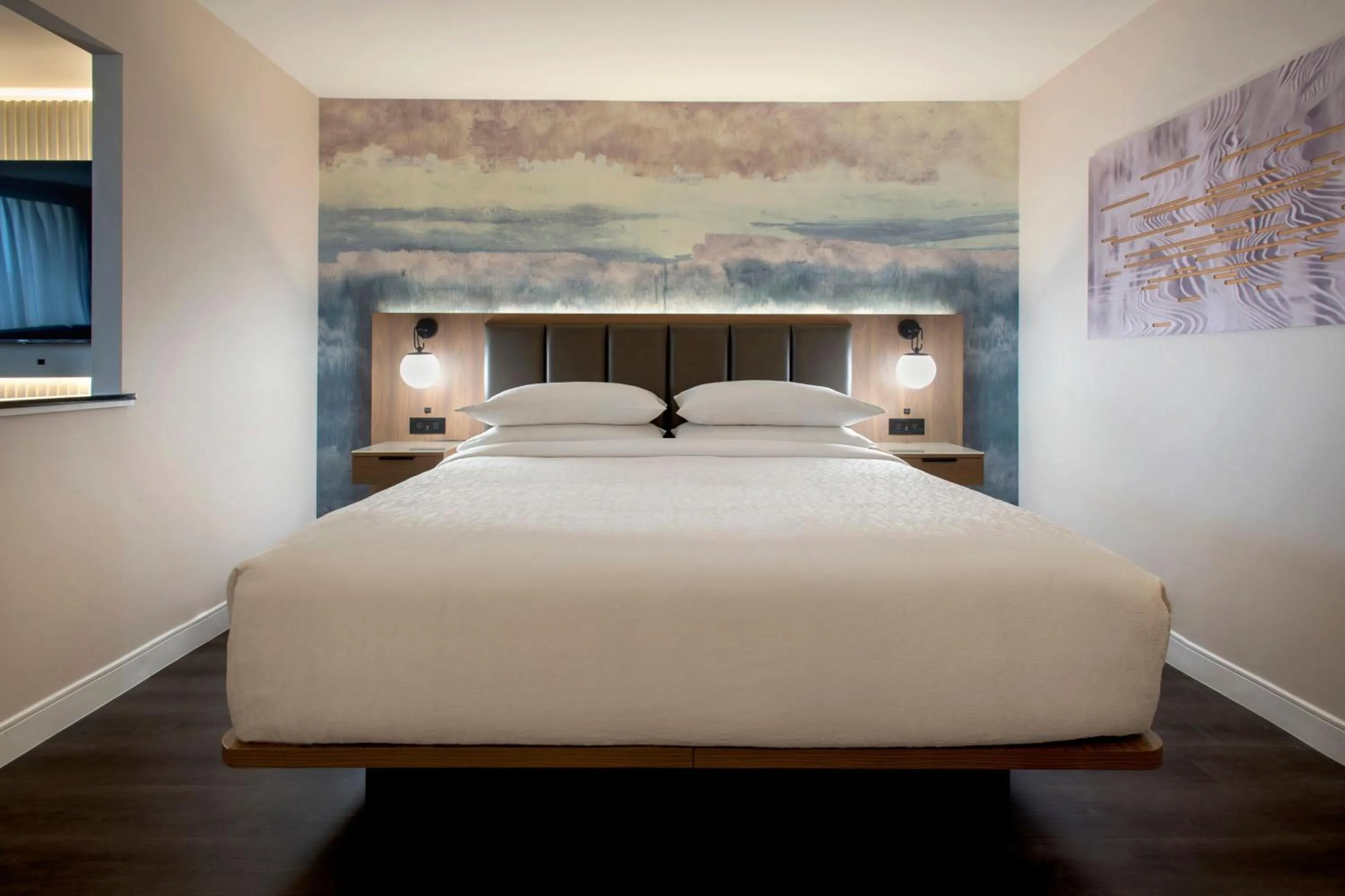 Bedroom, Bed in Buffalo Marriott Niagara