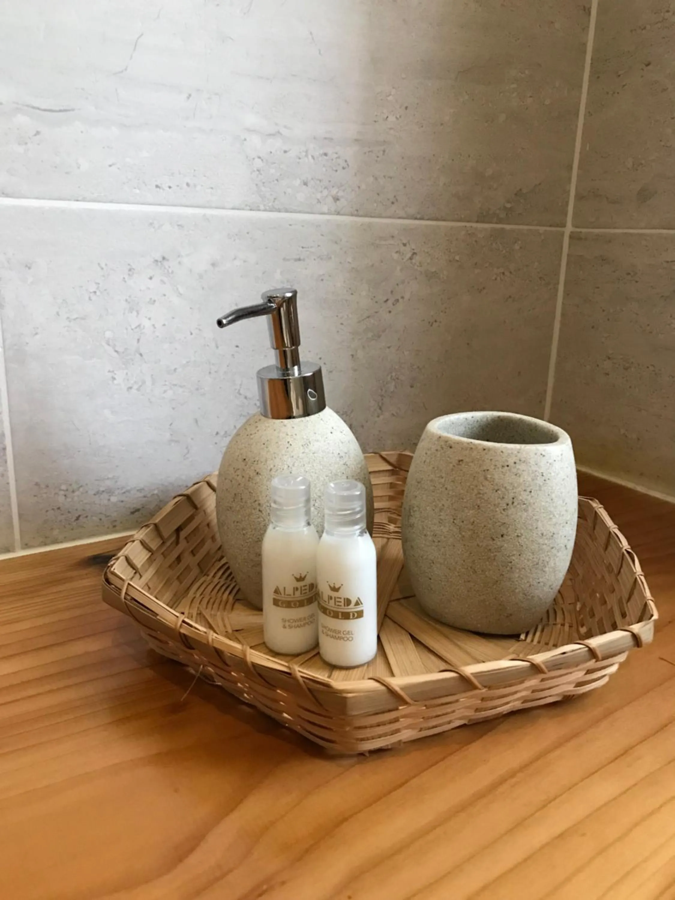 Bathroom in B&B Magenta