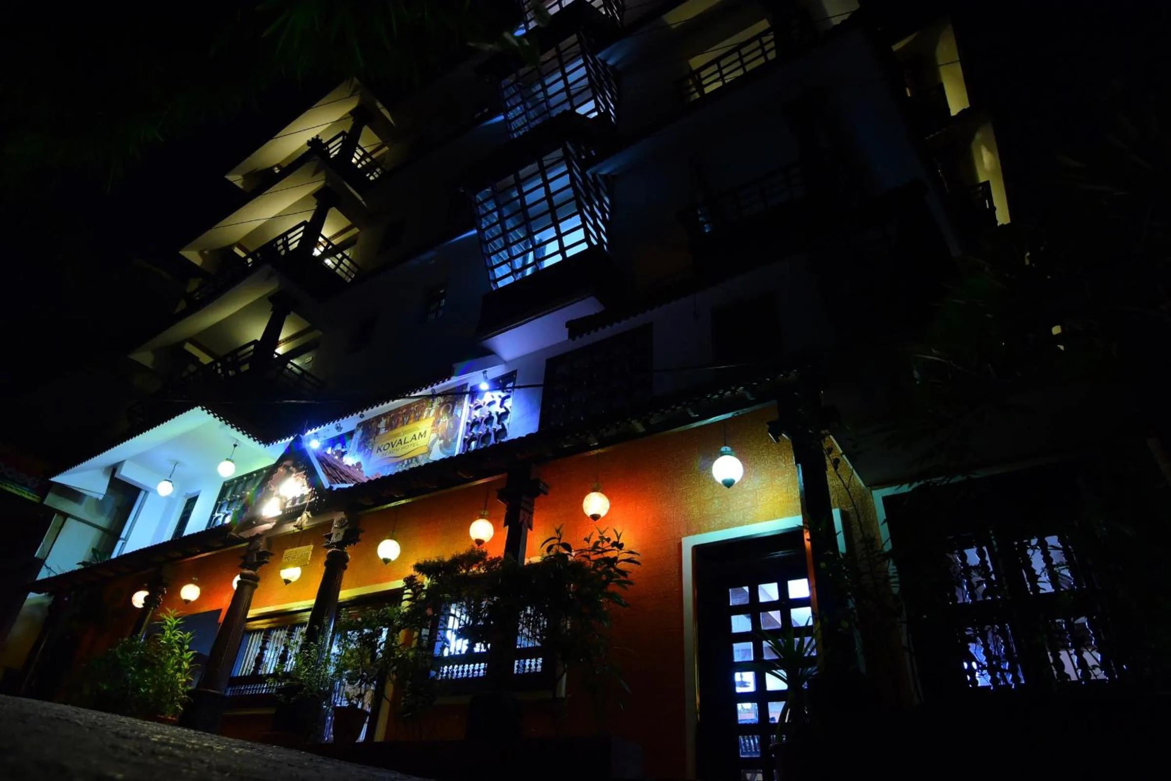 Property building in Kovalam Beach Hotel
